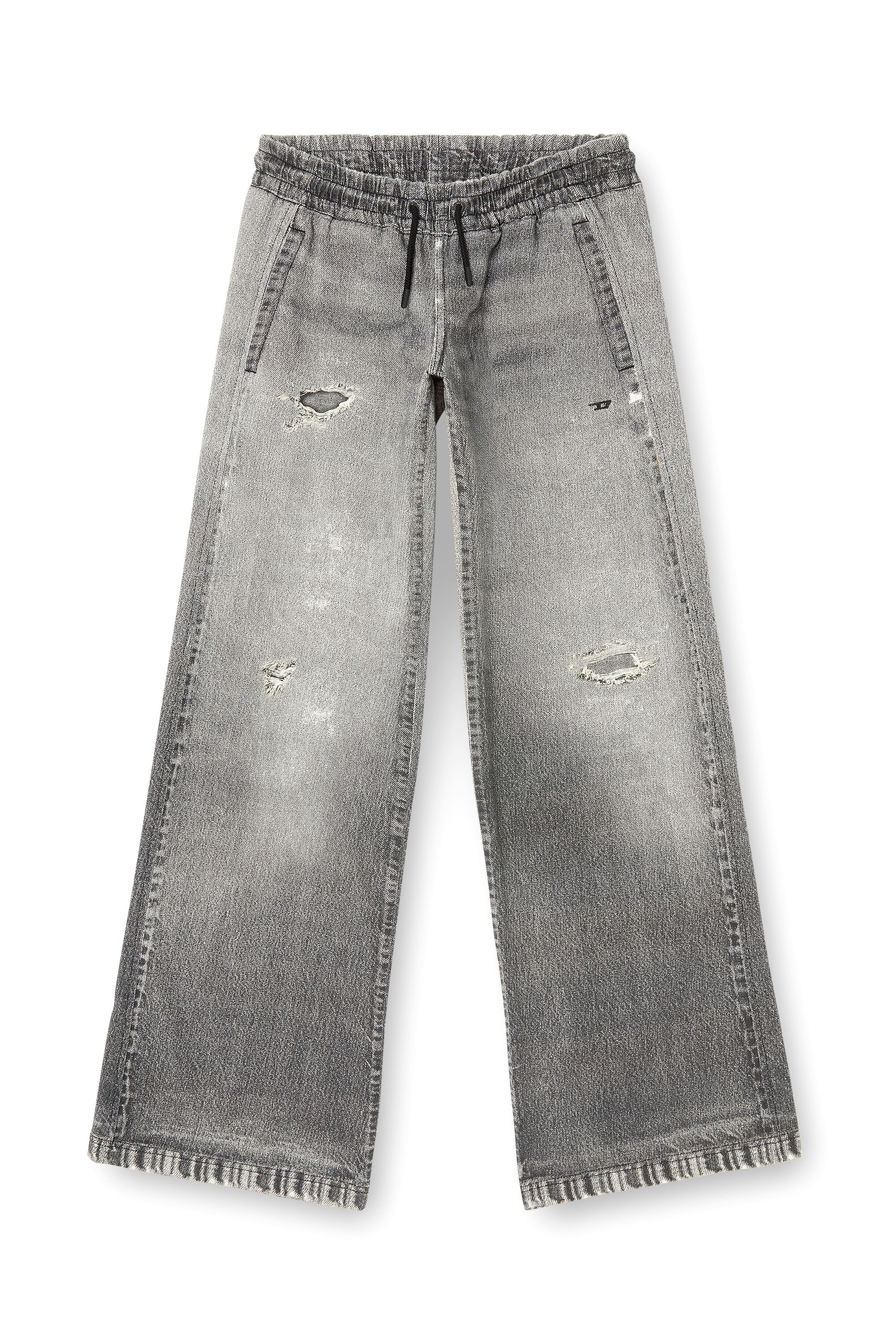 Diesel - Woman's Relaxed 2078 D-Ainty Joggjeans&reg; 068US, Grey - 2
