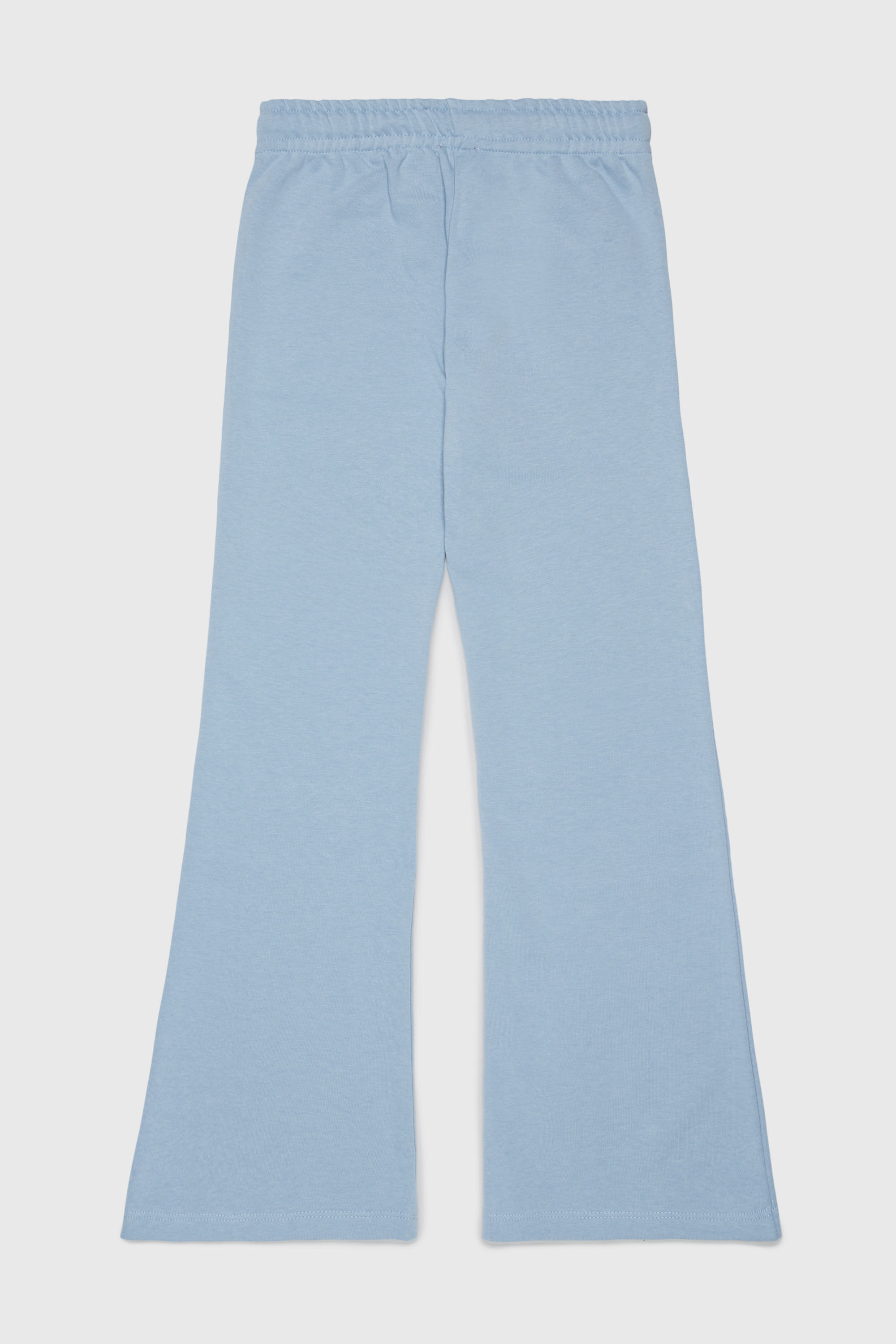 Diesel - PALBIRT, Woman's Flared sweatpants with Oval D logo in Light Blue - 2
