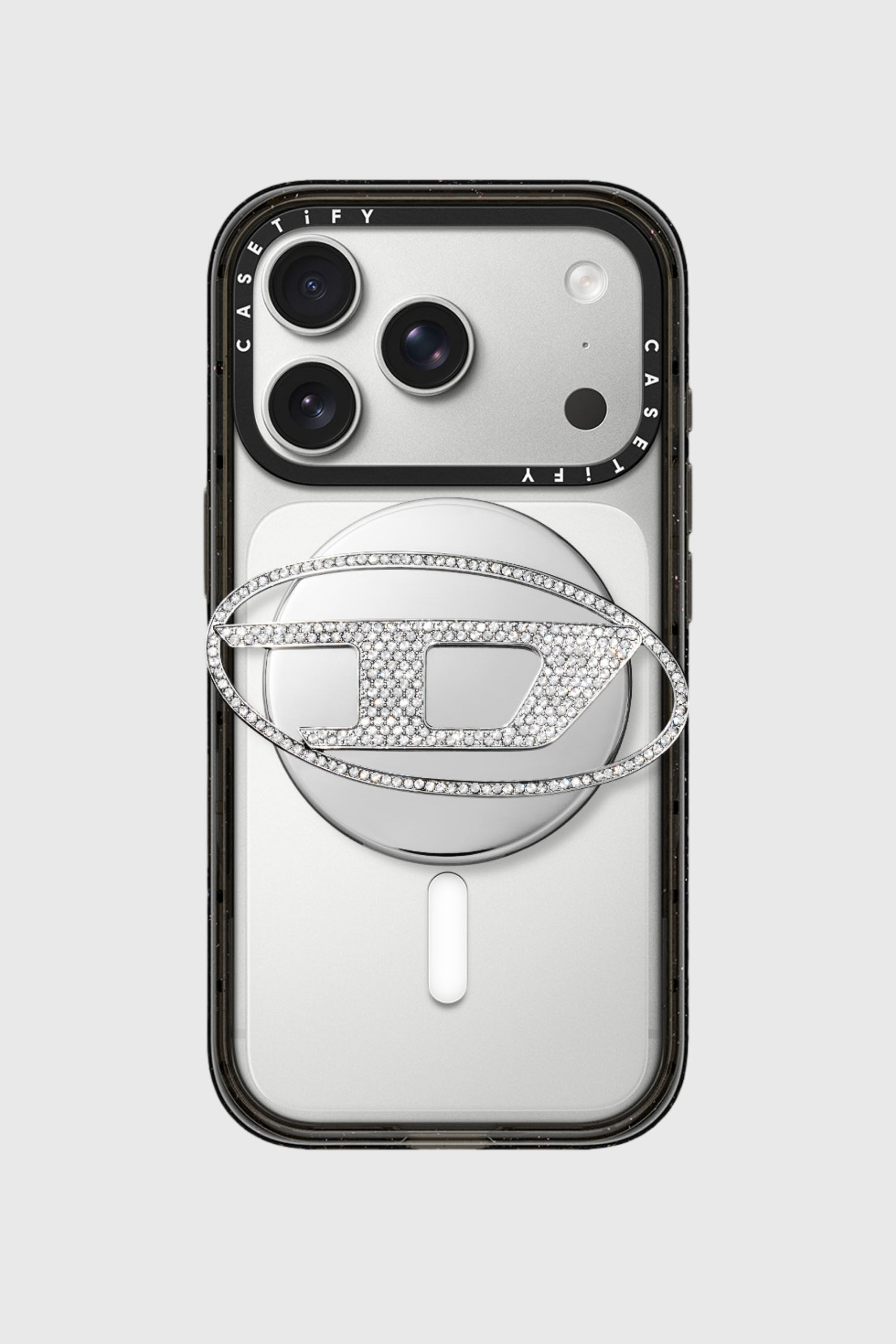 Diesel - 60604 GRIP STAND GRIP STAND, Unisex's Oval D Grip & Stand in Silver - 4