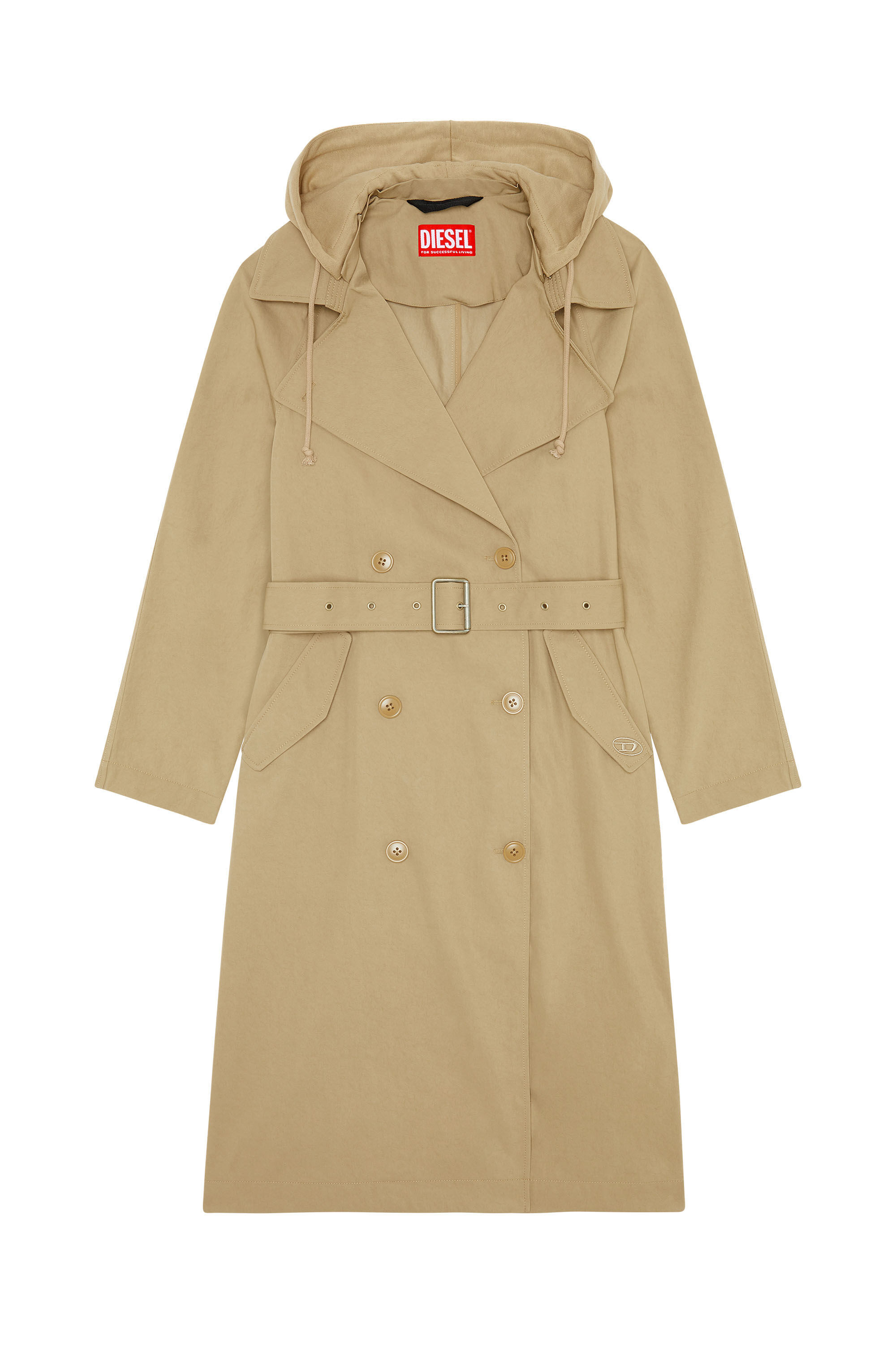 Women's trench coats with sales hood