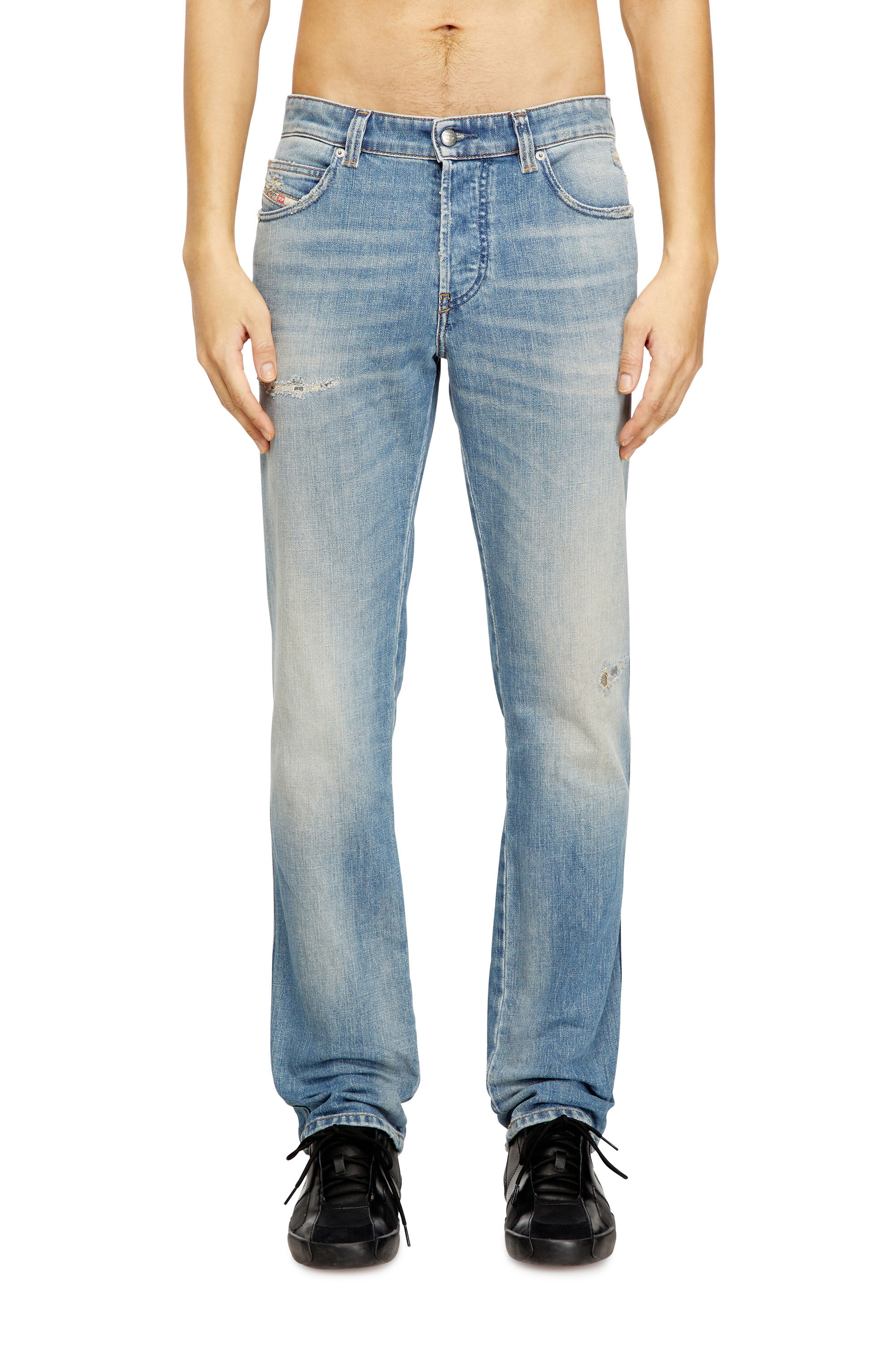 Diesel - Man's Slim Jeans 1993 D-Vyl 09N34, Light Blue - 3