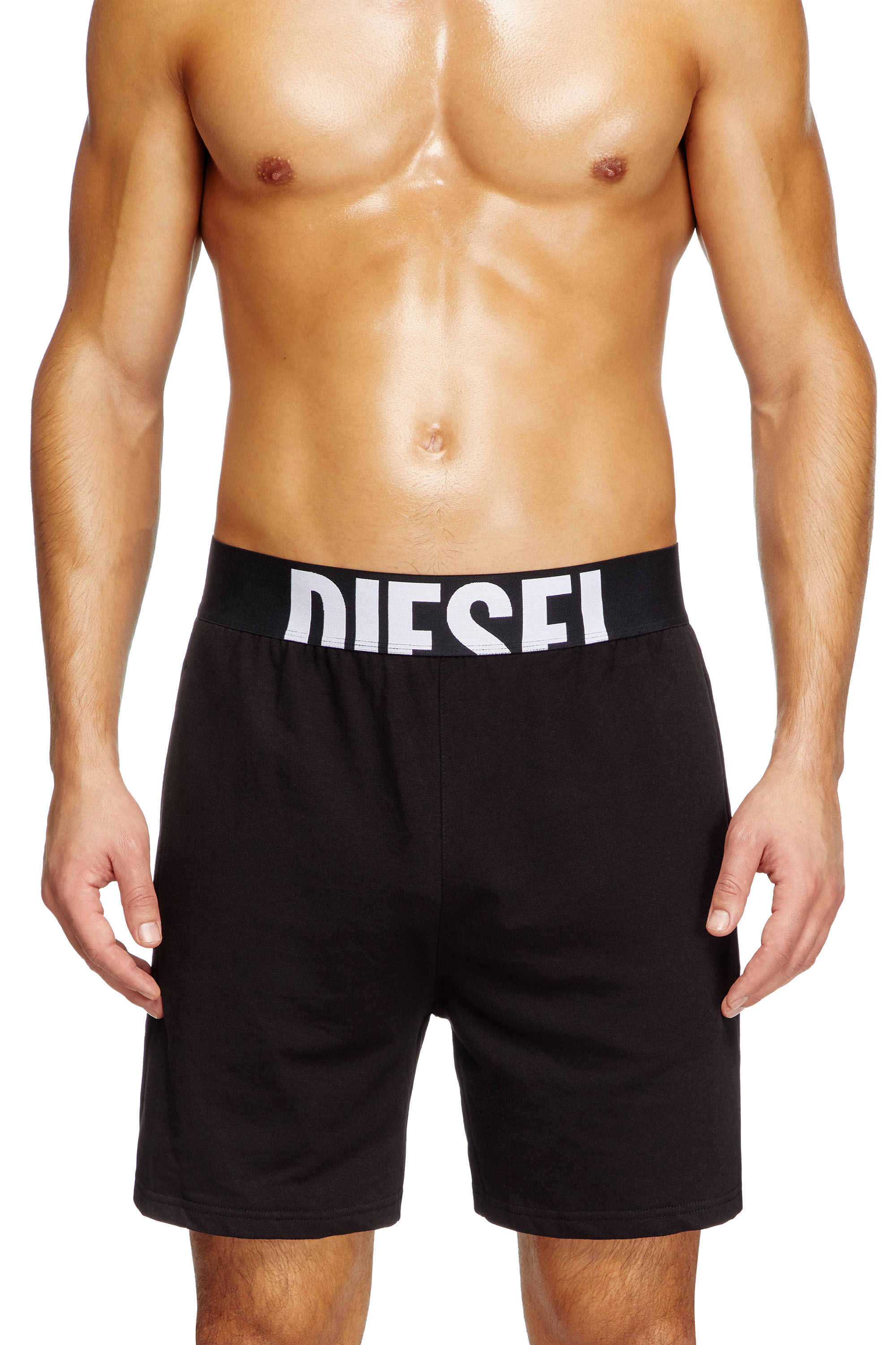 Diesel - DYLAN-D-POP, Man's Pyjama shorts in Black - 3