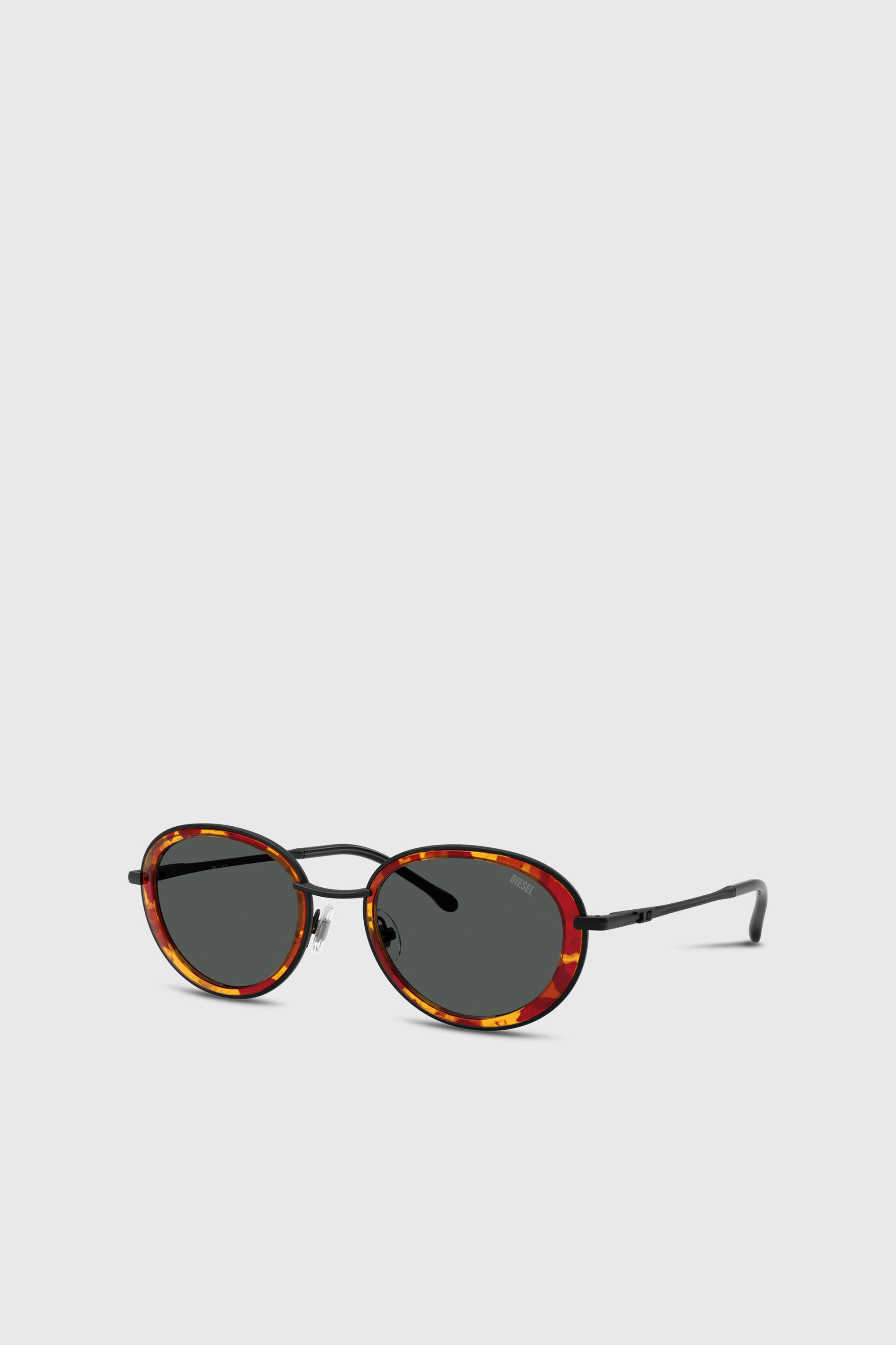 Diesel - 0DL1018, Unisex's Oval sunglasses in Black - 4