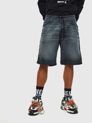 D-WILLOH CB JOGGJEANS, Dark Blue - Shorts