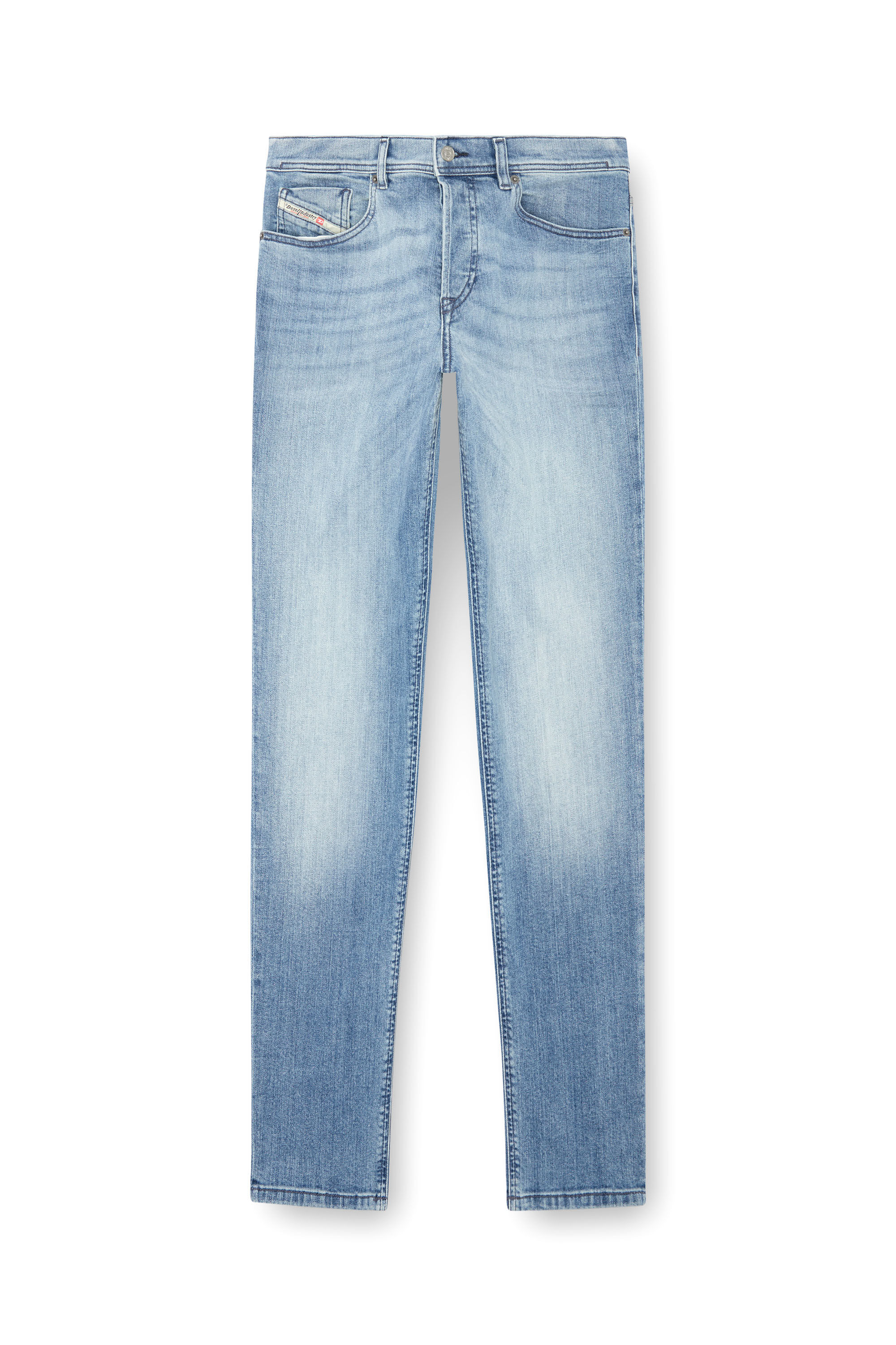 Diesel - Man's Regular Jeans 2023 D-Finitive 0GRDI, Light Blue - 4