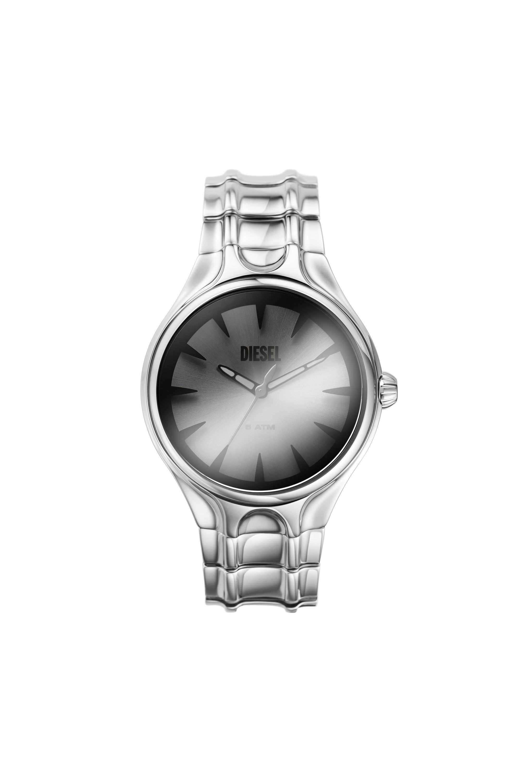 Diesel steel watch cheap