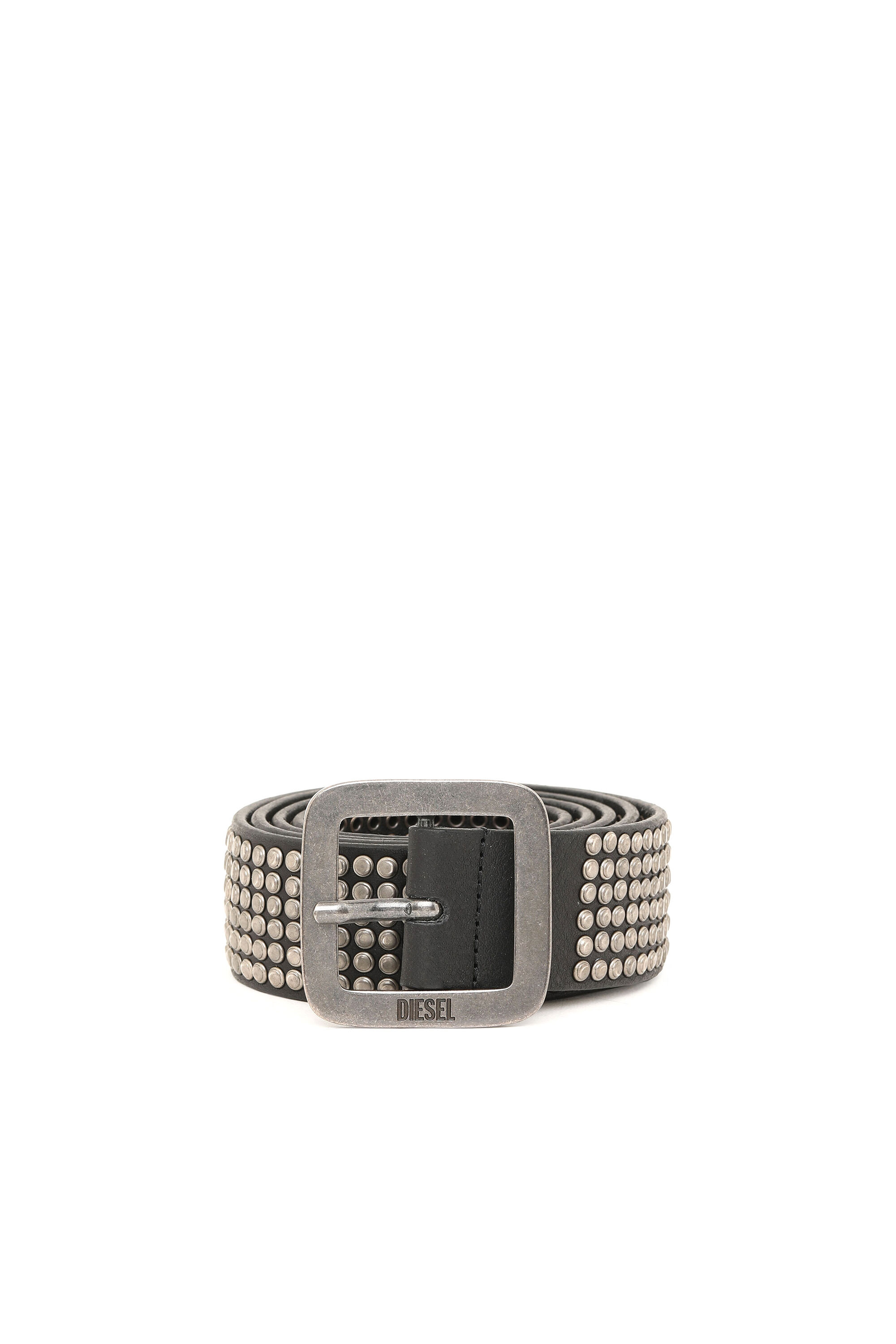 Diesel studded belt mens clearance