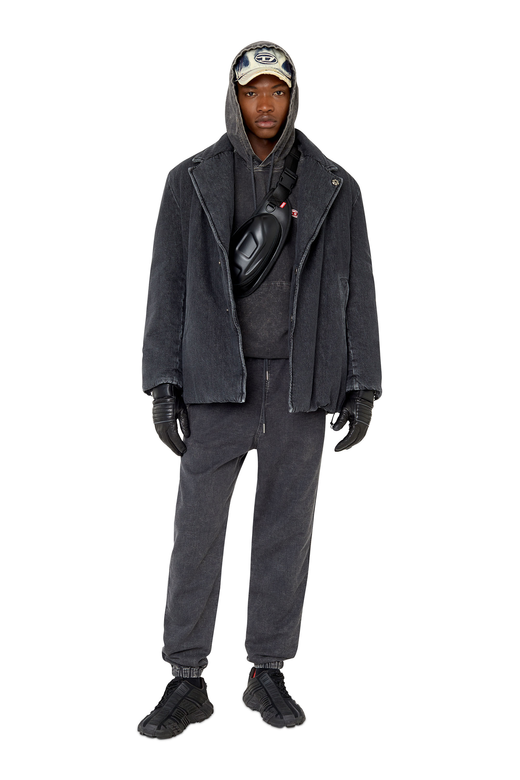 Diesel - D-BLAZ-L, Black/Dark grey - Image 1