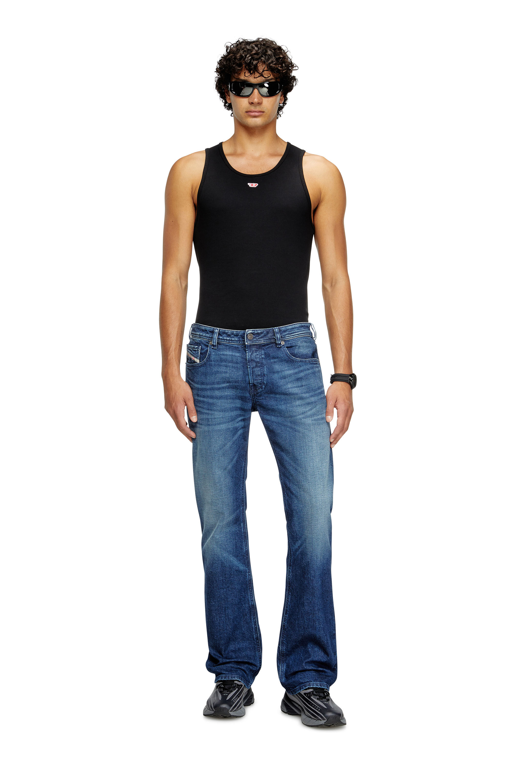Diesel - Man's Bootcut Jeans 2007 Zatiny 09L51, Dark Blue - 1