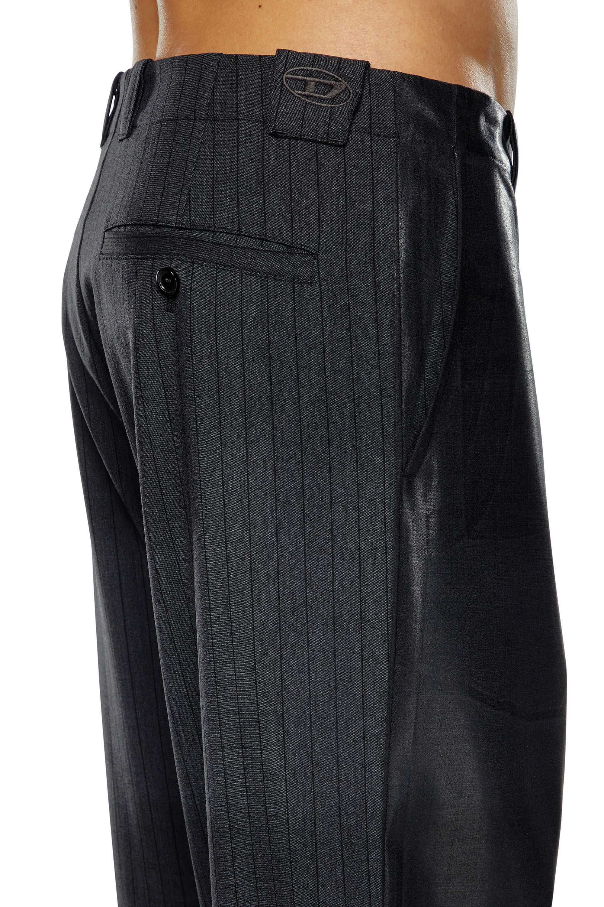 Mens black pinstripe jeans store