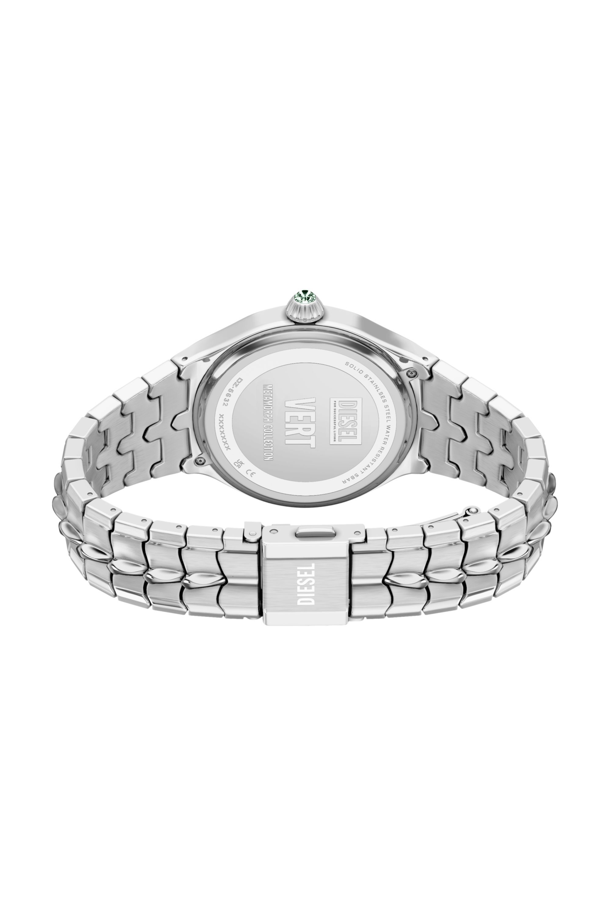 Diesel - DZ5632 WATCH, Man's Vert stainless steel watch in Silver - 5