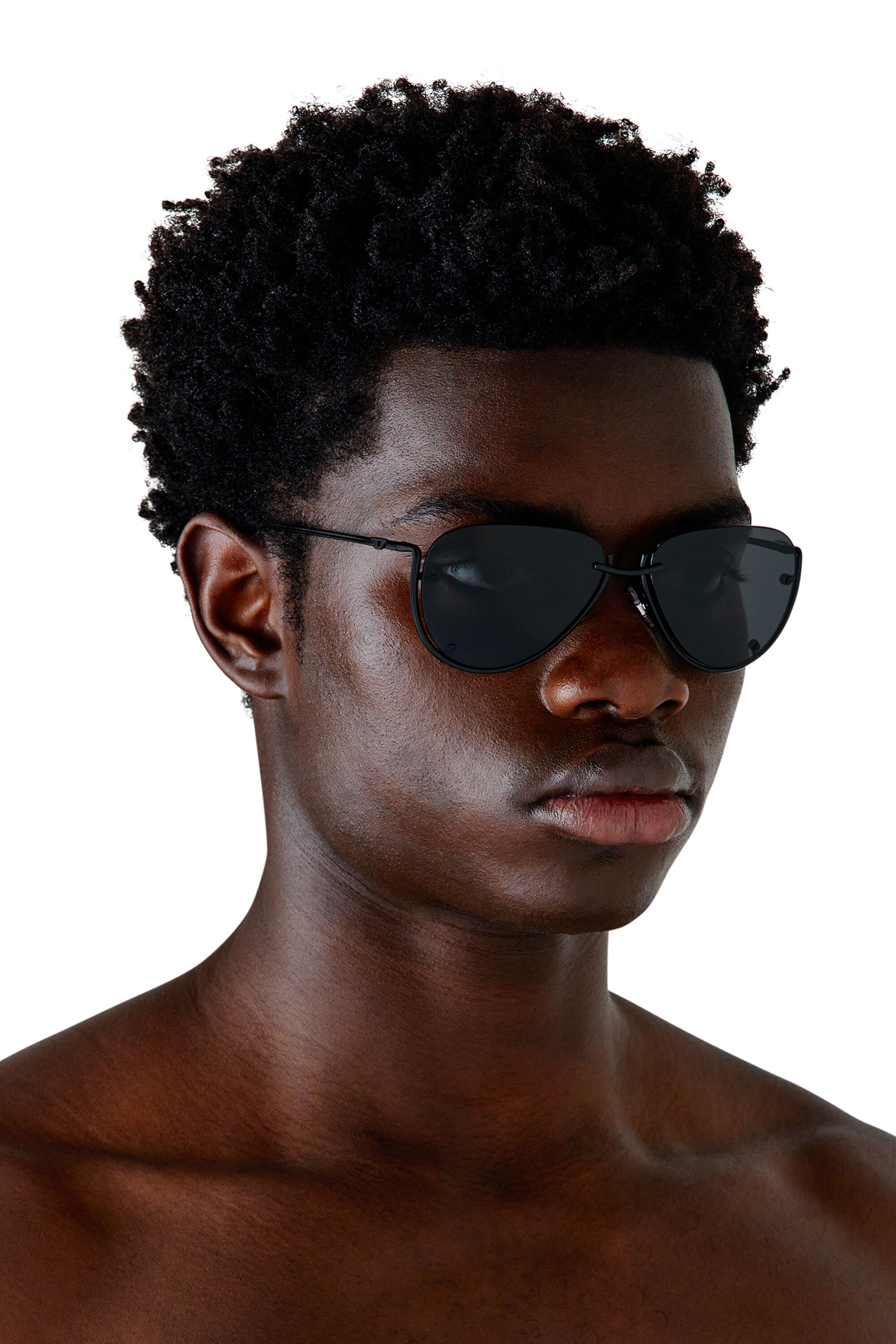 Women s Pilot model sunglasses Black Diesel