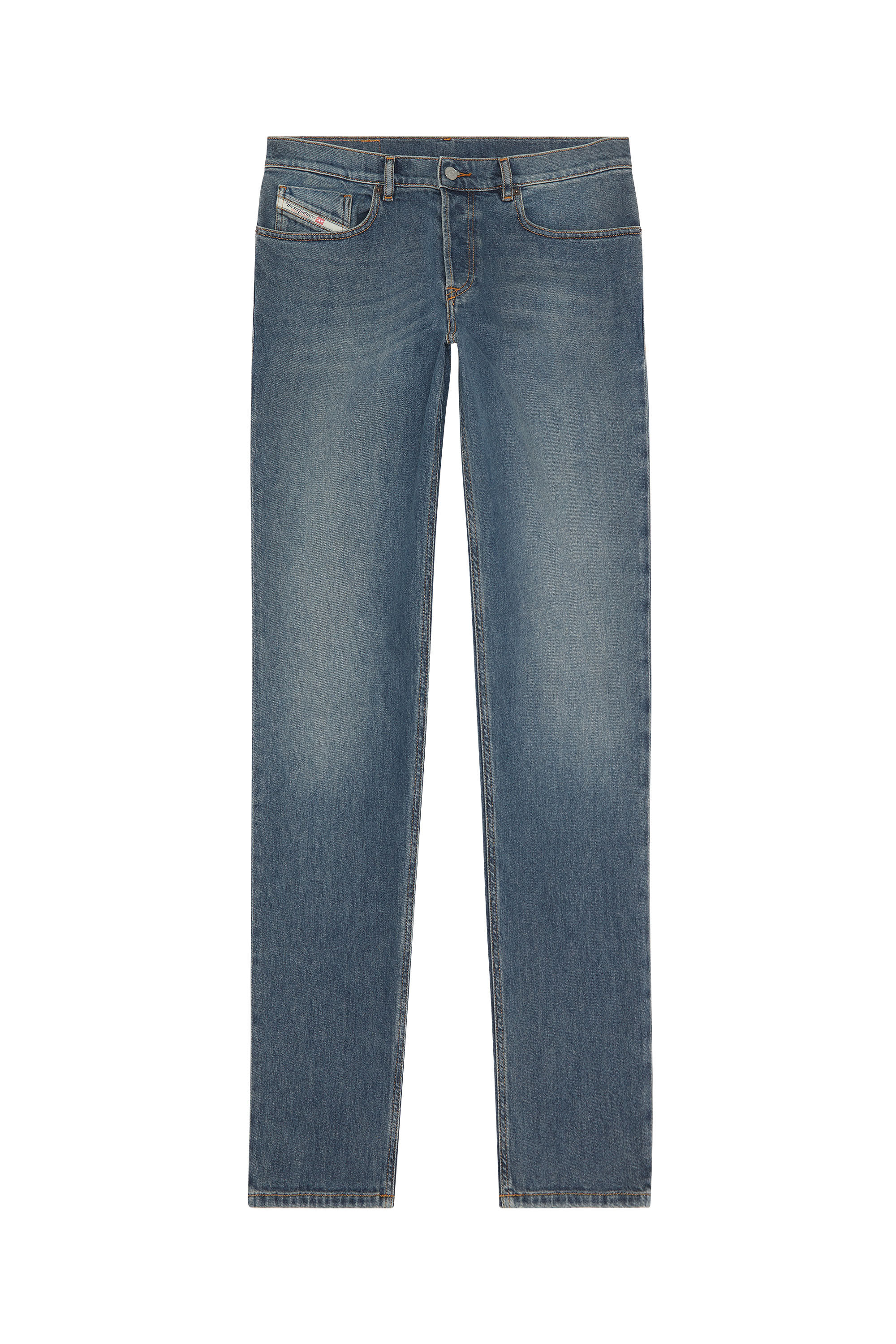 Diesel - Tapered Jeans 2023 D-Finitive 09F74, Medium blue - Image 2