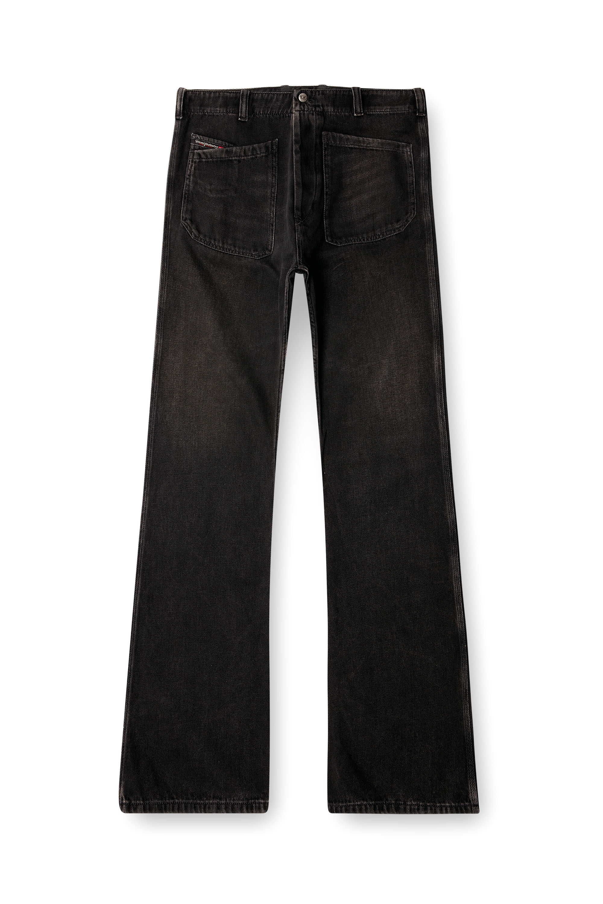 Diesel - Man's Bootcut Jeans D-Moorix 09J96, Black/Dark grey - 2