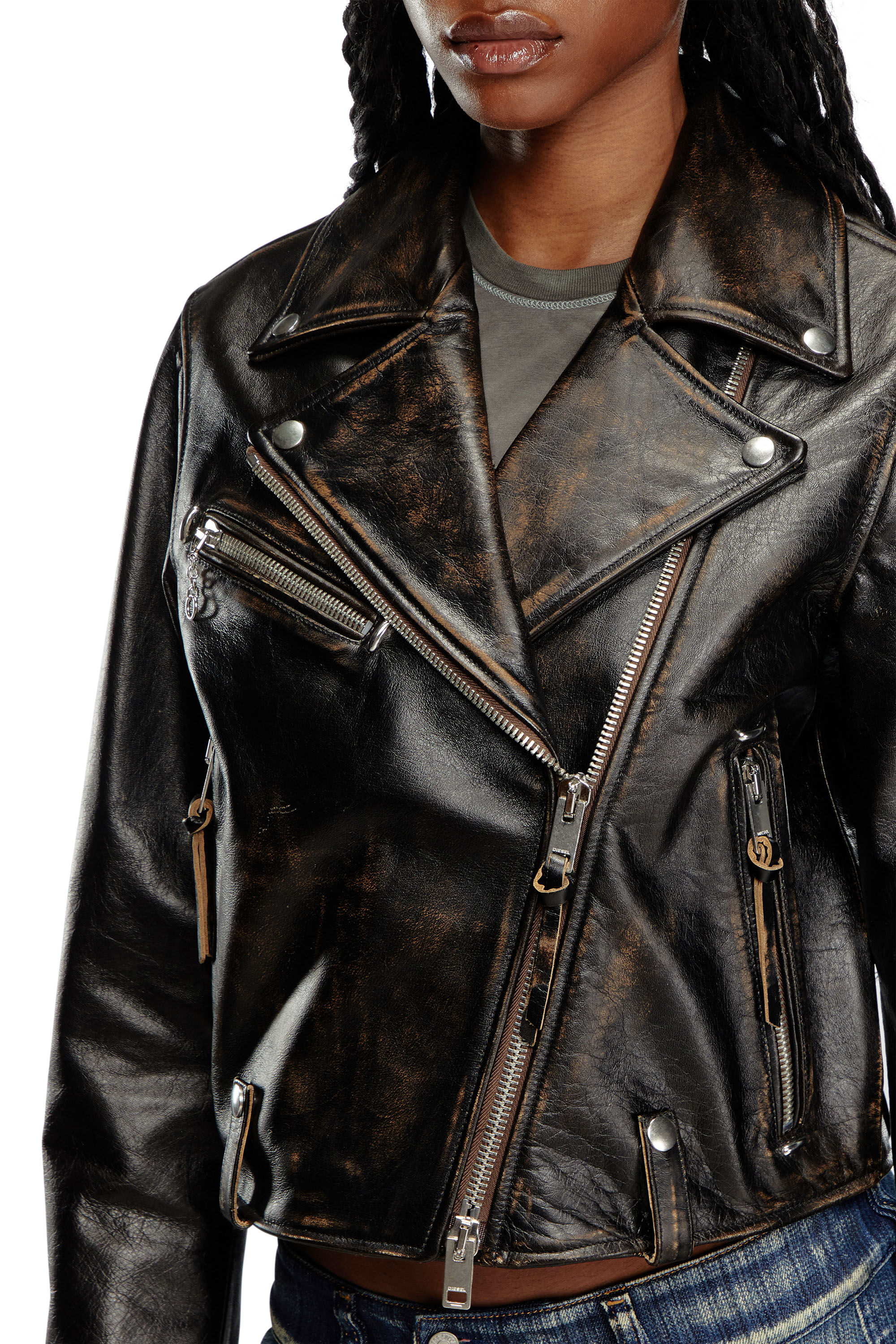 Leather bike on sale jackets