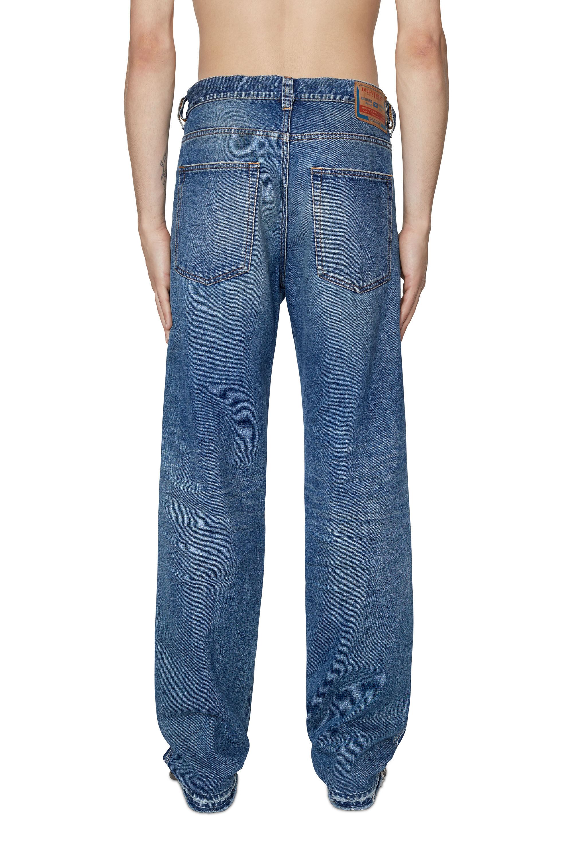 Diesel - 2010 D-Macs 09E23 Straight Jeans, Medium blue - Image 4
