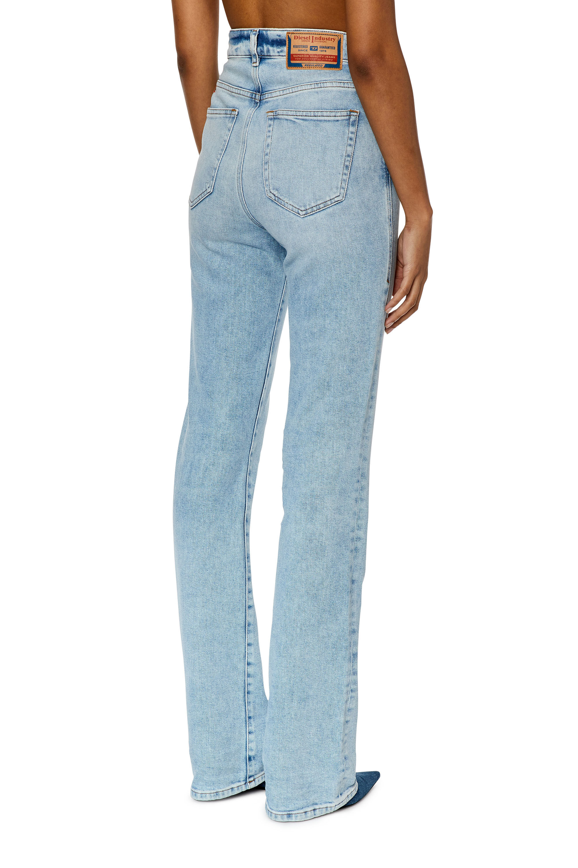 Diesel - Bootcut and Flare Jeans 2003 D-Escription 09E81, Light Blue - Image 4