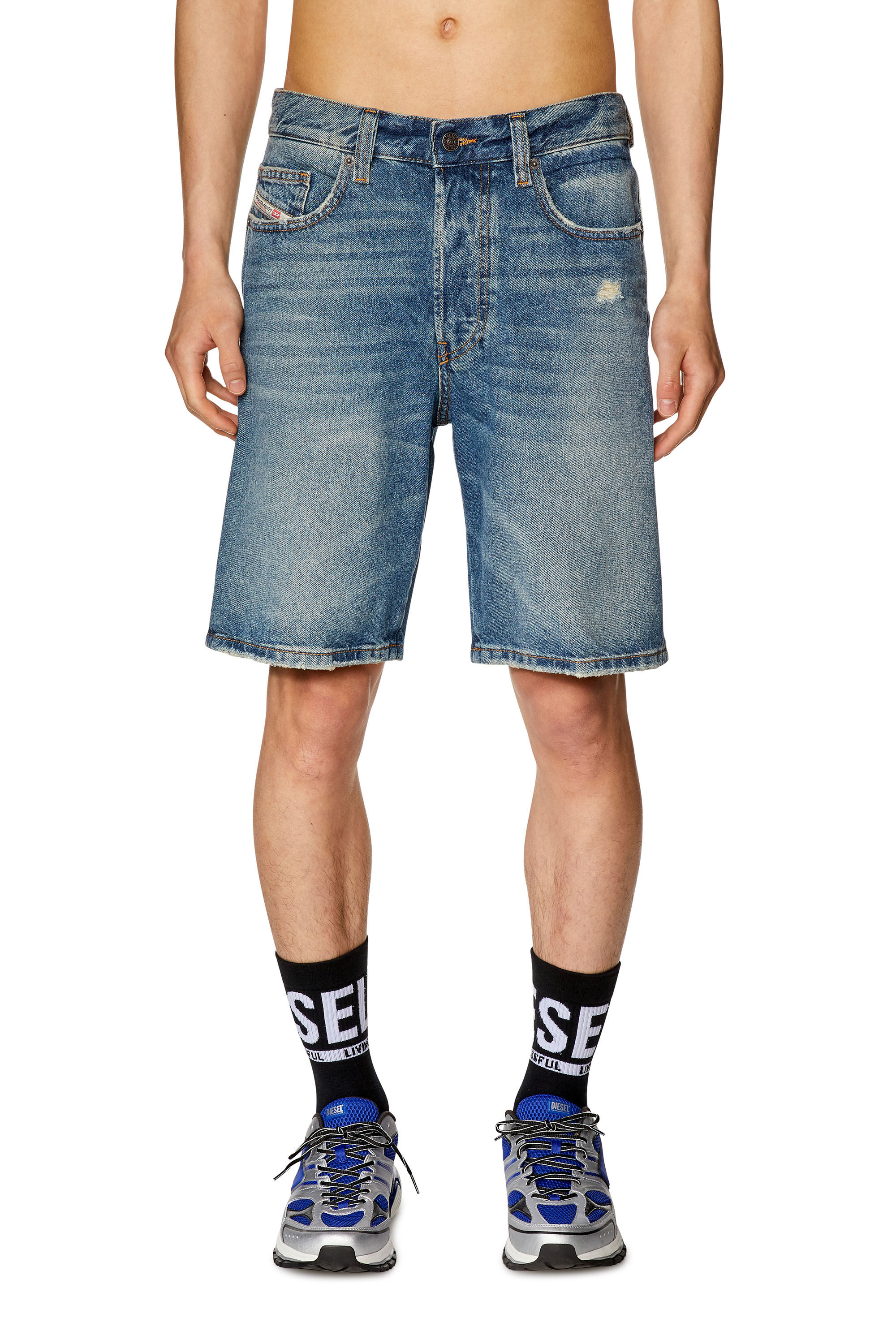 Short en jean diesel store