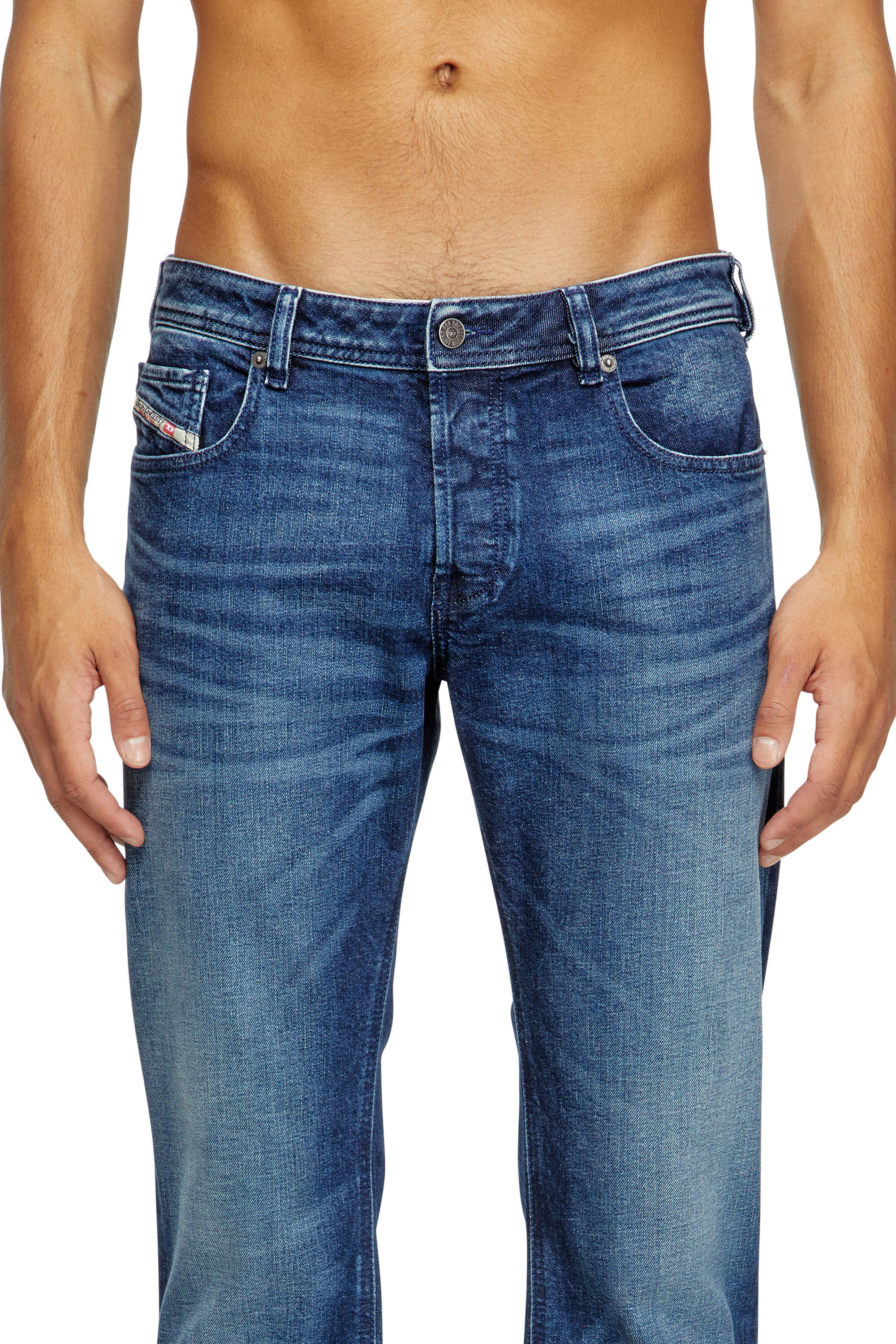 Diesel - Man's Bootcut Jeans 2007 Zatiny 09L51, Dark Blue - 5