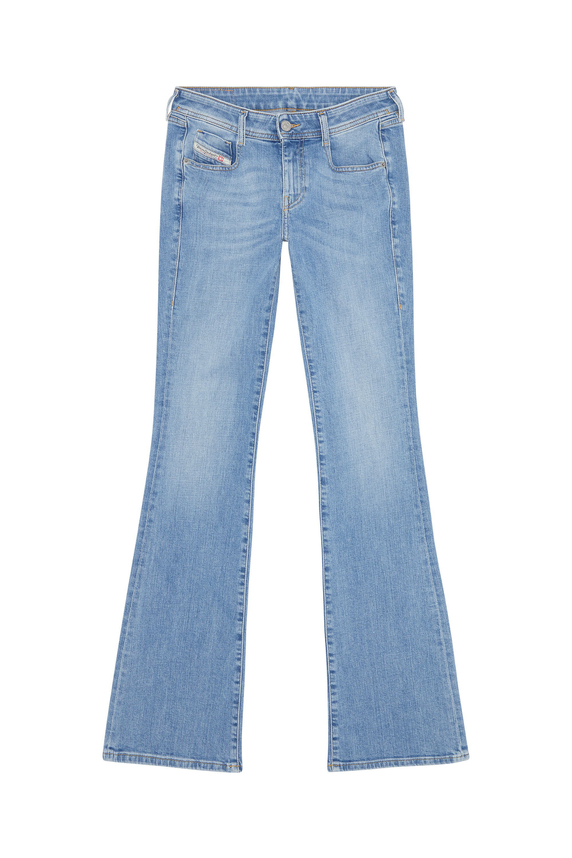 Diesel - Bootcut and Flare Jeans 1969 D-Ebbey 09F76, Light Blue - Image 2