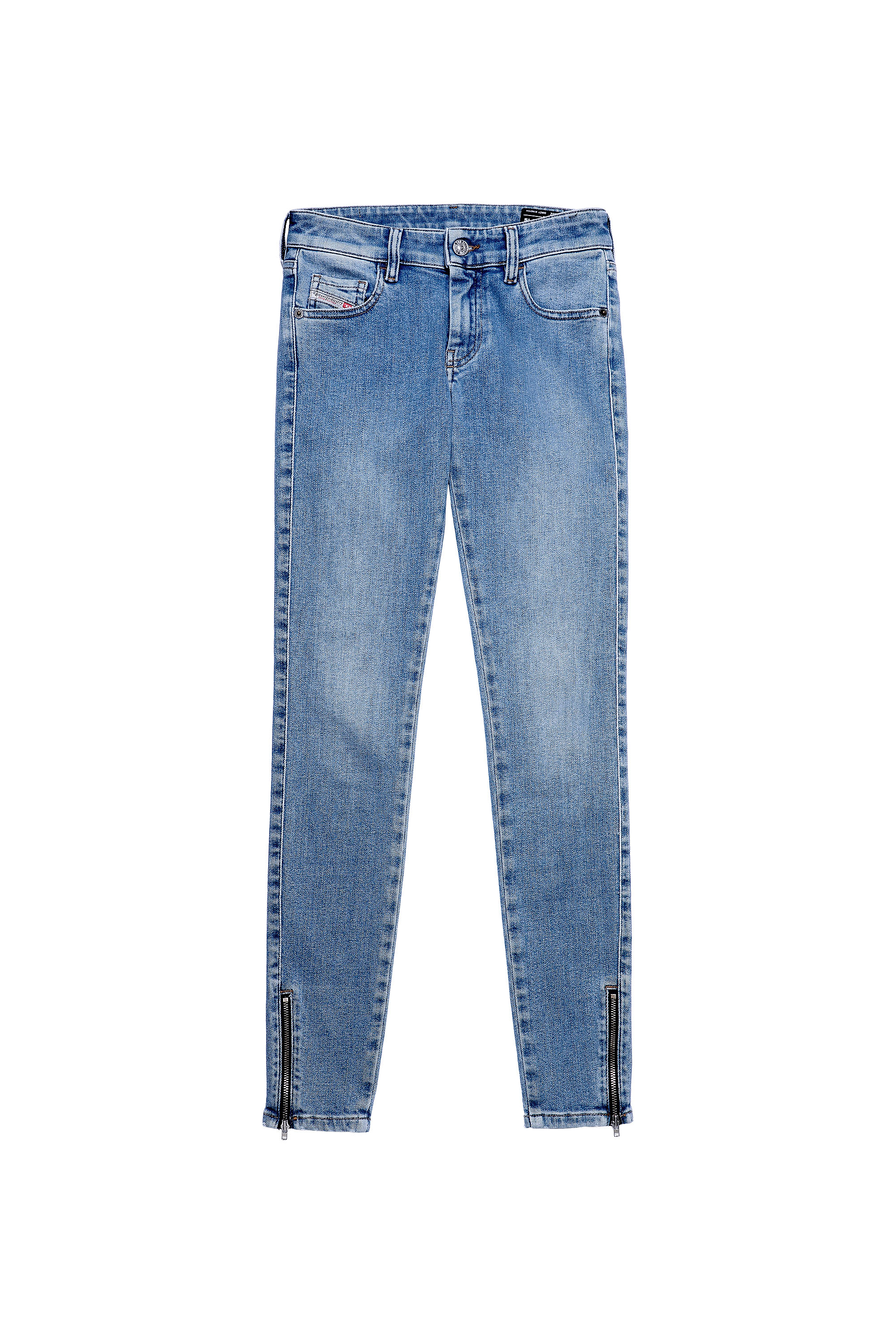Diesel - 2018 SLANDY-LOW 009ZY Super skinny Jeans, Light Blue - Image 6