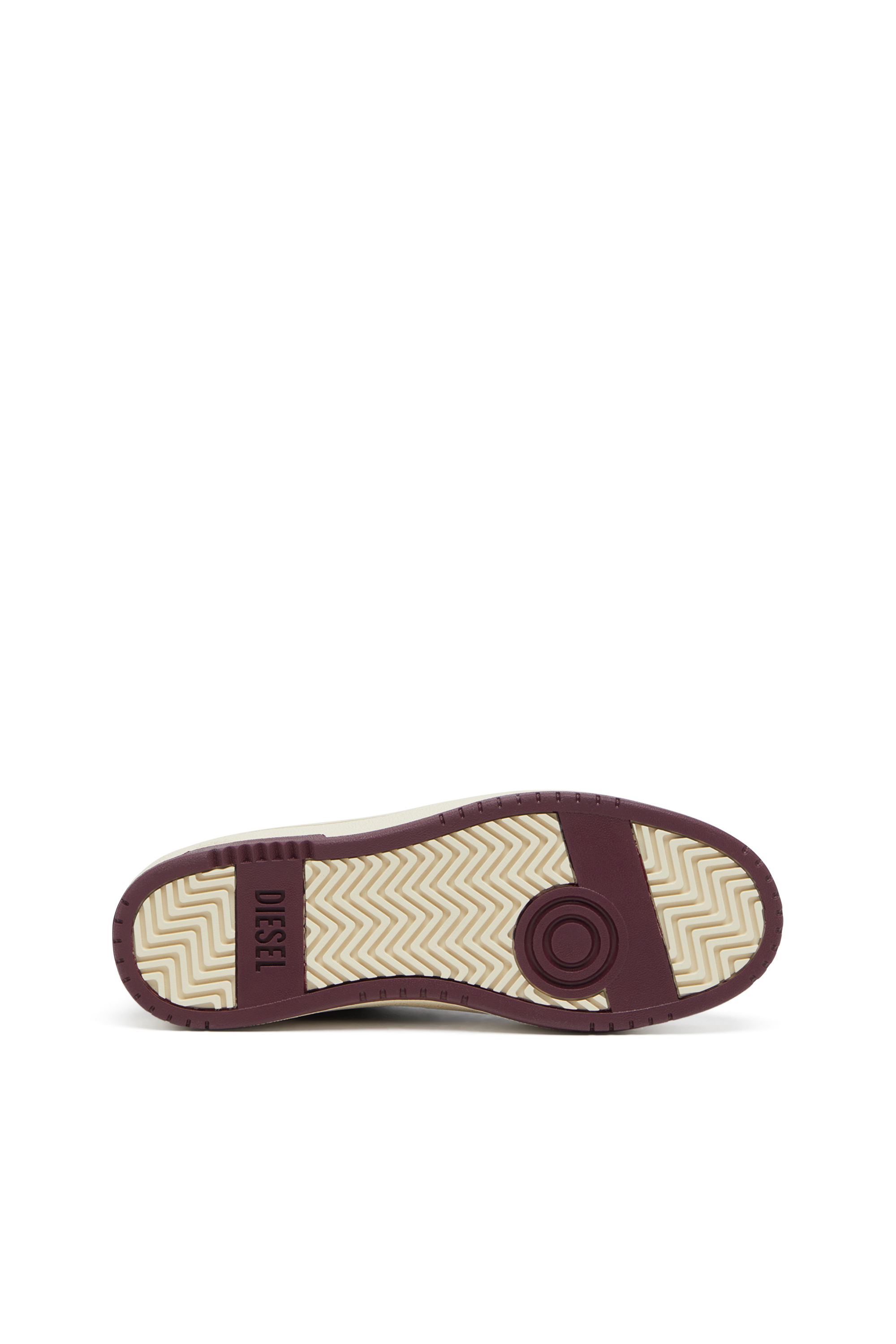 Diesel - S-TRACKER-D LOW, Man's S-Tracker-D-Sneakers in textured leather in Burgundy - 4