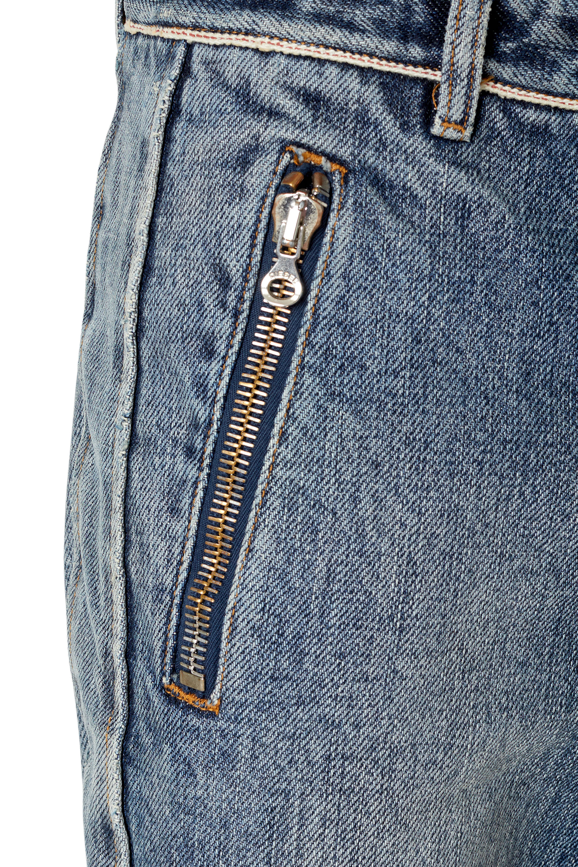 Diesel - D-Generate 0IHAS Straight Jeans, Medium blue - Image 4