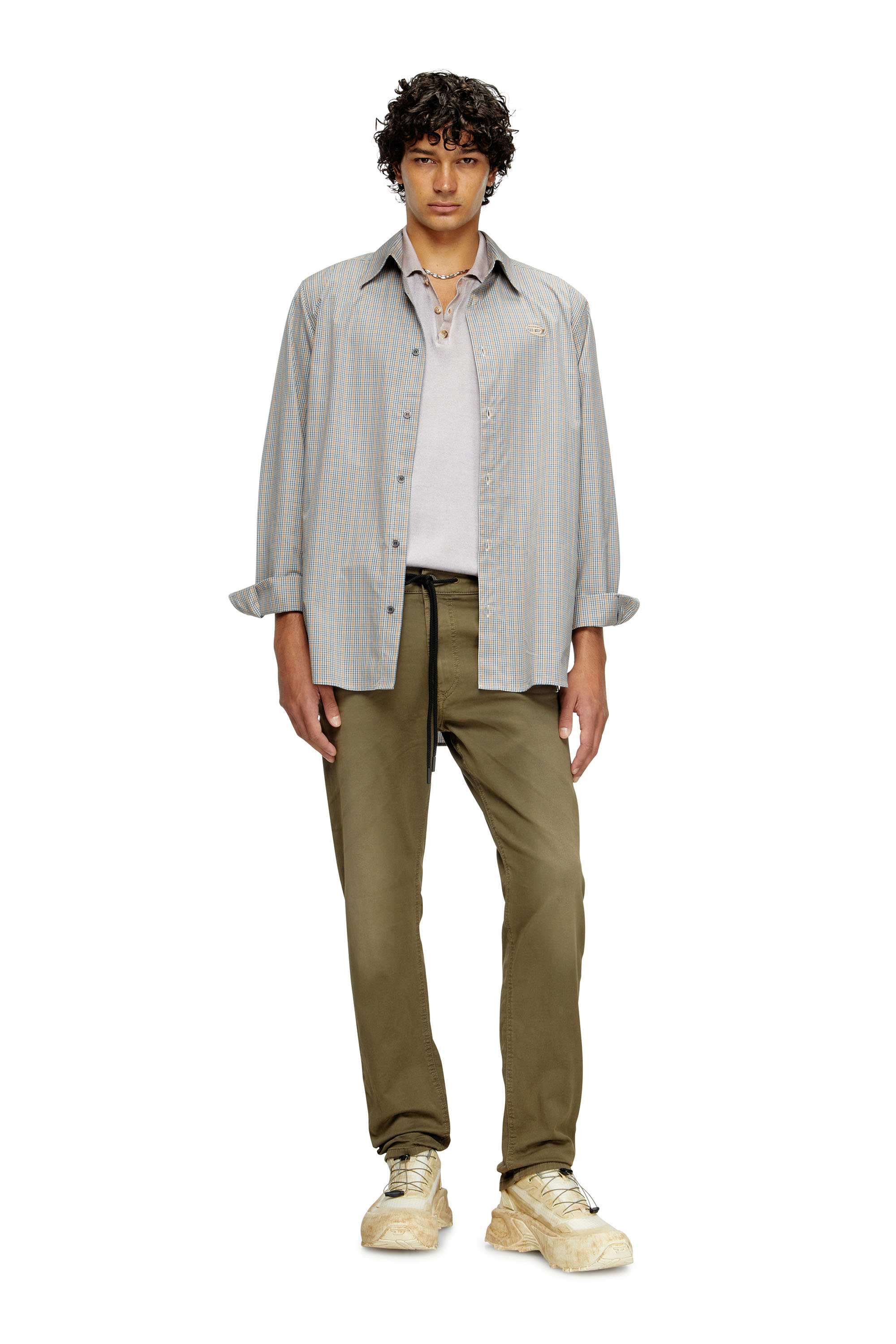 Regular 2032 D-Krooley Joggjeans® 0670M, Green Diesel - Man's Regular 2032 D-Krooley Joggjeans® 0670M, Green - 1