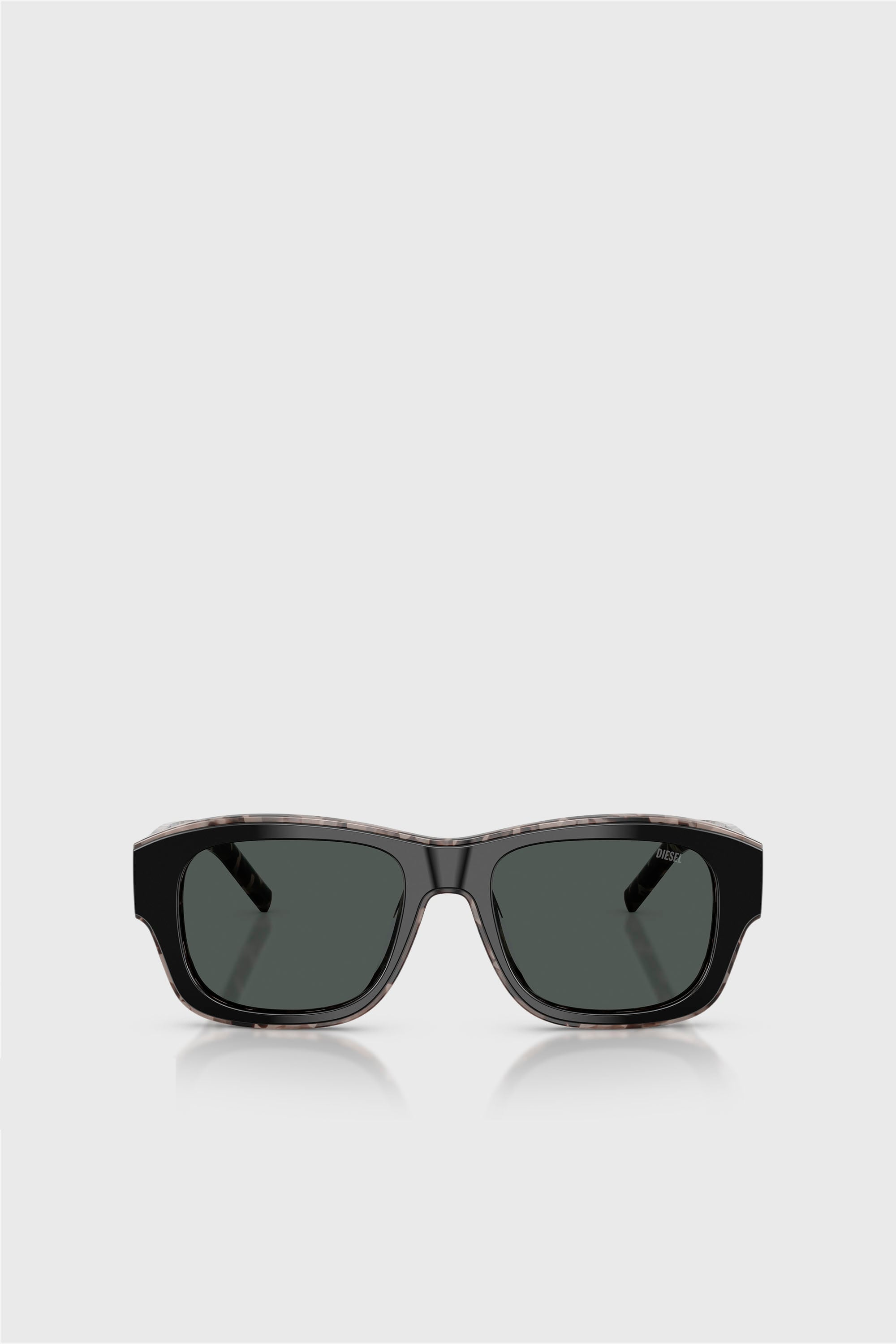 Diesel - 0DL2020U, Unisex's Rectangular Sunglasses in Black - 1