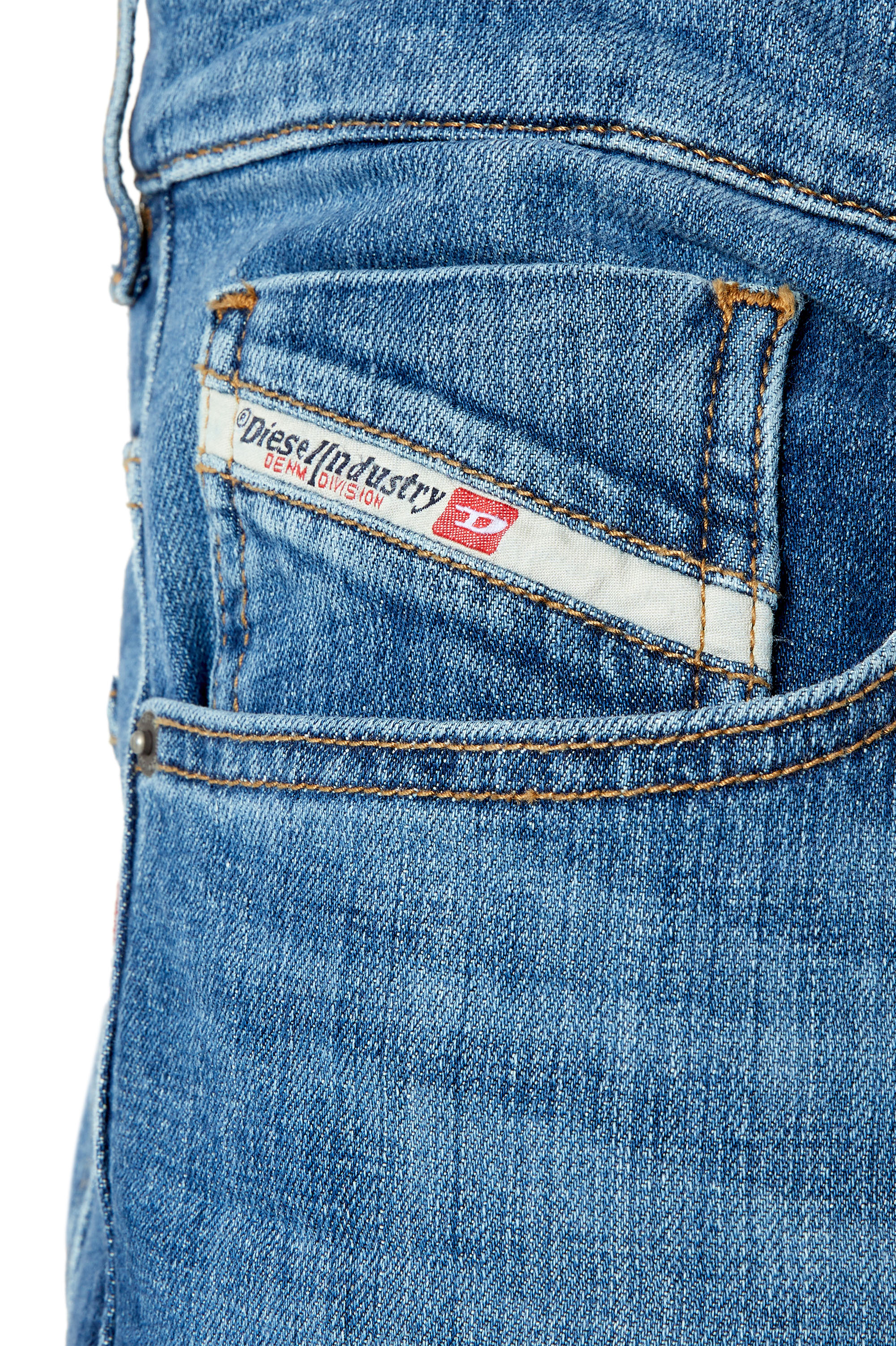 Diesel - 2006 D-Fining 0EKAI Tapered Jeans, Medium blue - Image 4
