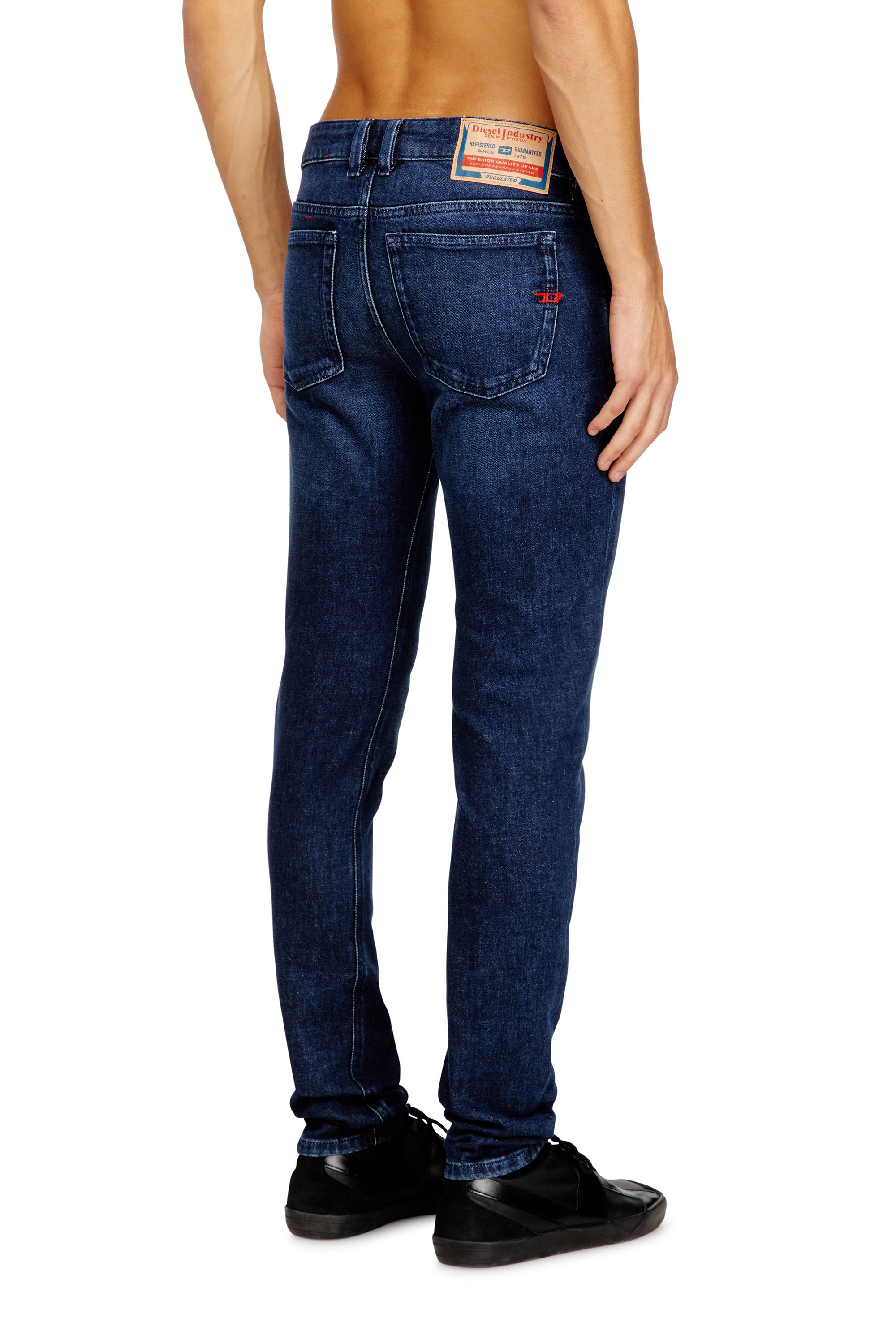 Diesel - Man's Skinny Jeans 1979 Sleenker 0ADBF, Dark Blue - 4