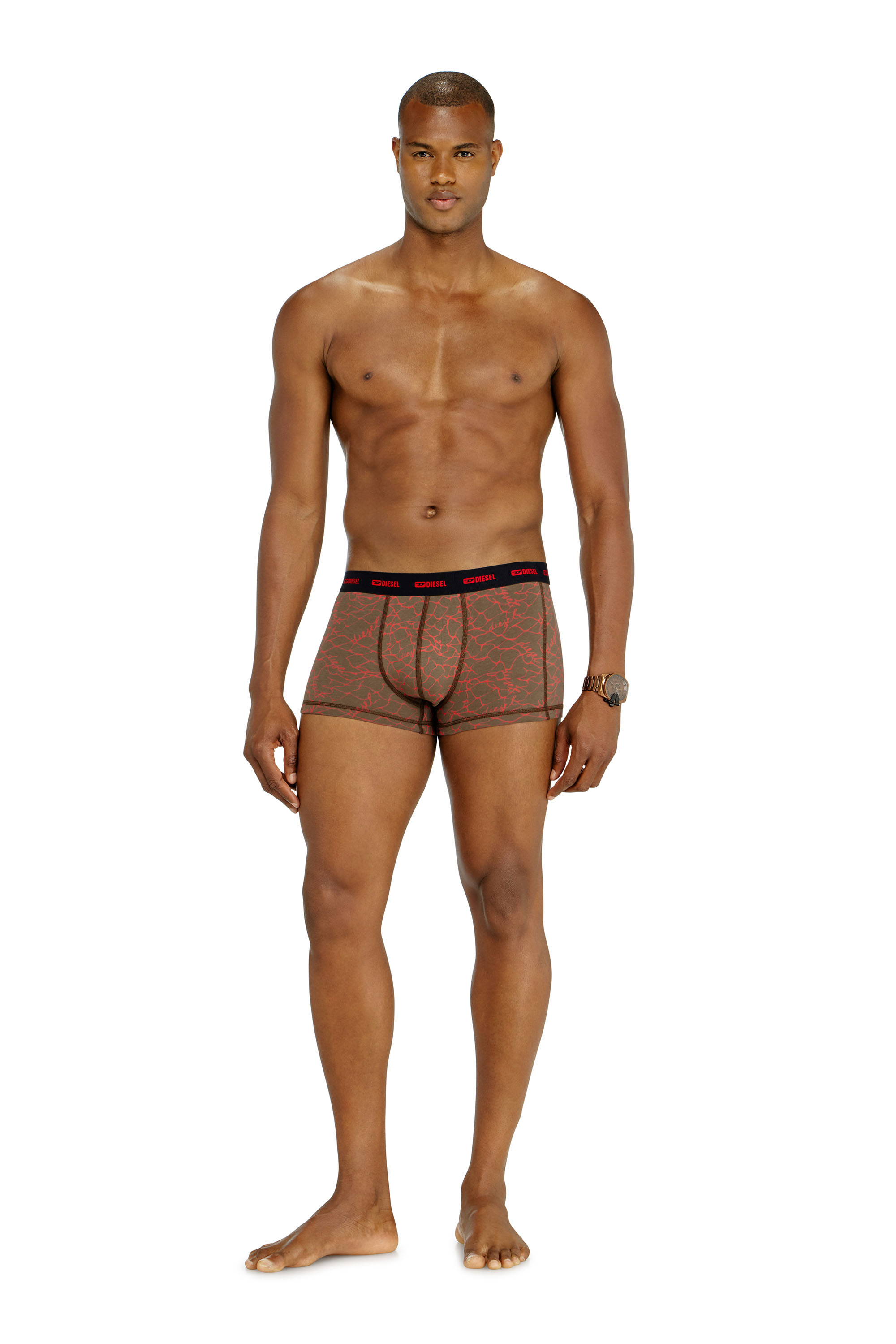 Diesel - DAMIEN-UTLT-3PACK, Man's Three-pack of trunks with graphic motif in Multicolor - 2