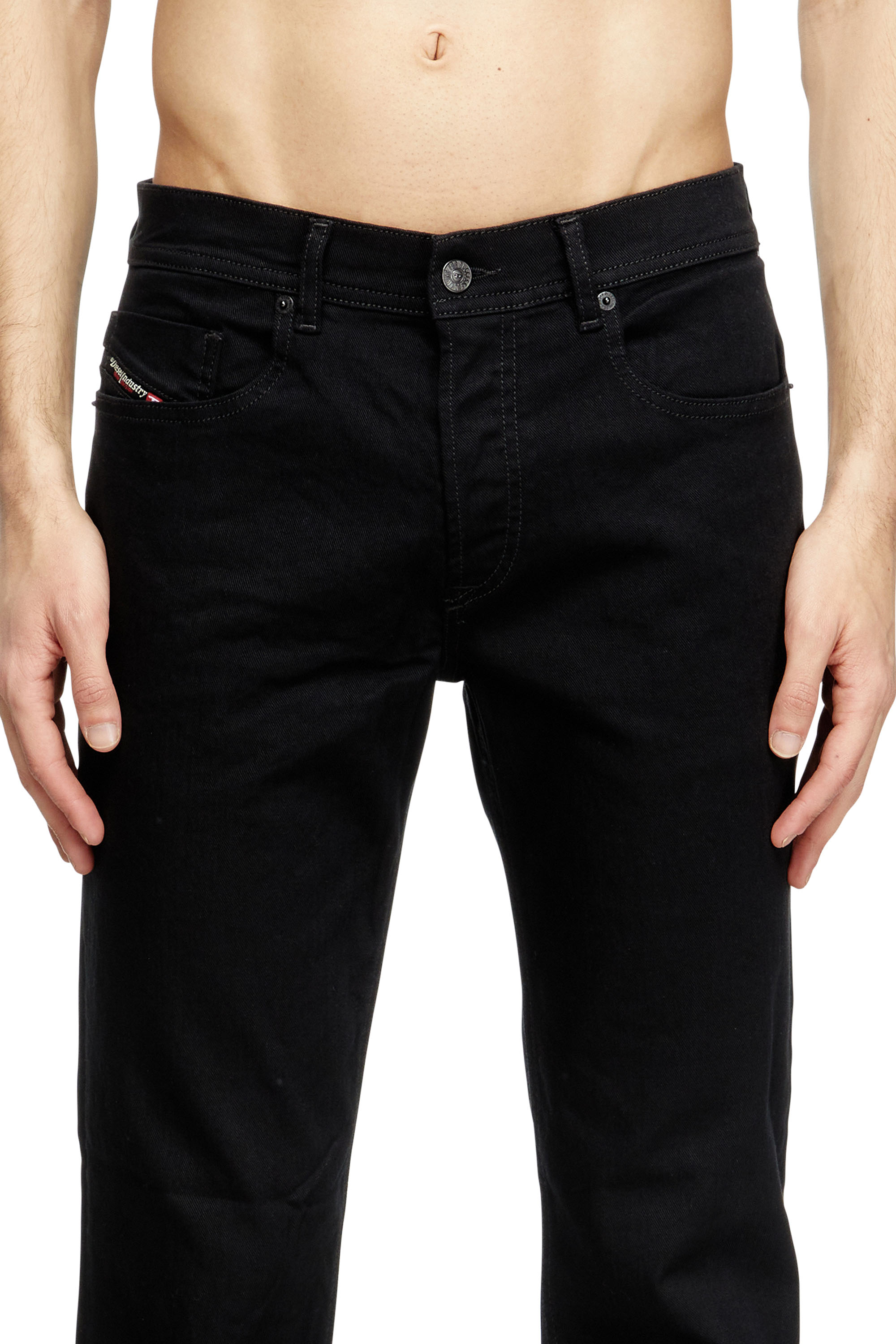 Diesel - 2023 D-Finitive 069YP Tapered Jeans, Black/Dark grey - Image 3