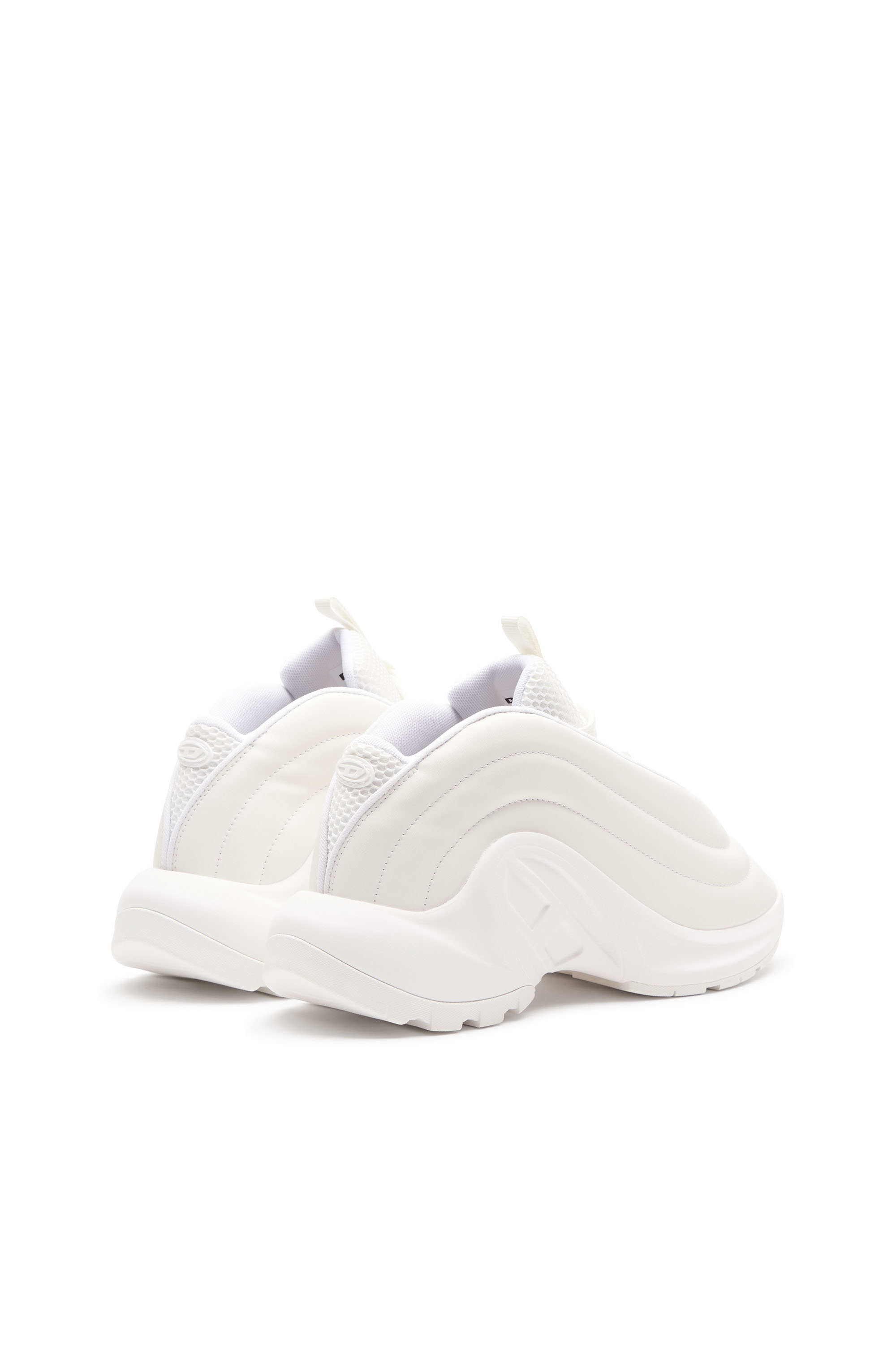 S-D-RUNNER X, White Diesel - S-D-RUNNER X, Unisex's S-D-Runner X-Slip-on sneakers with matte Oval D instep in White - 3