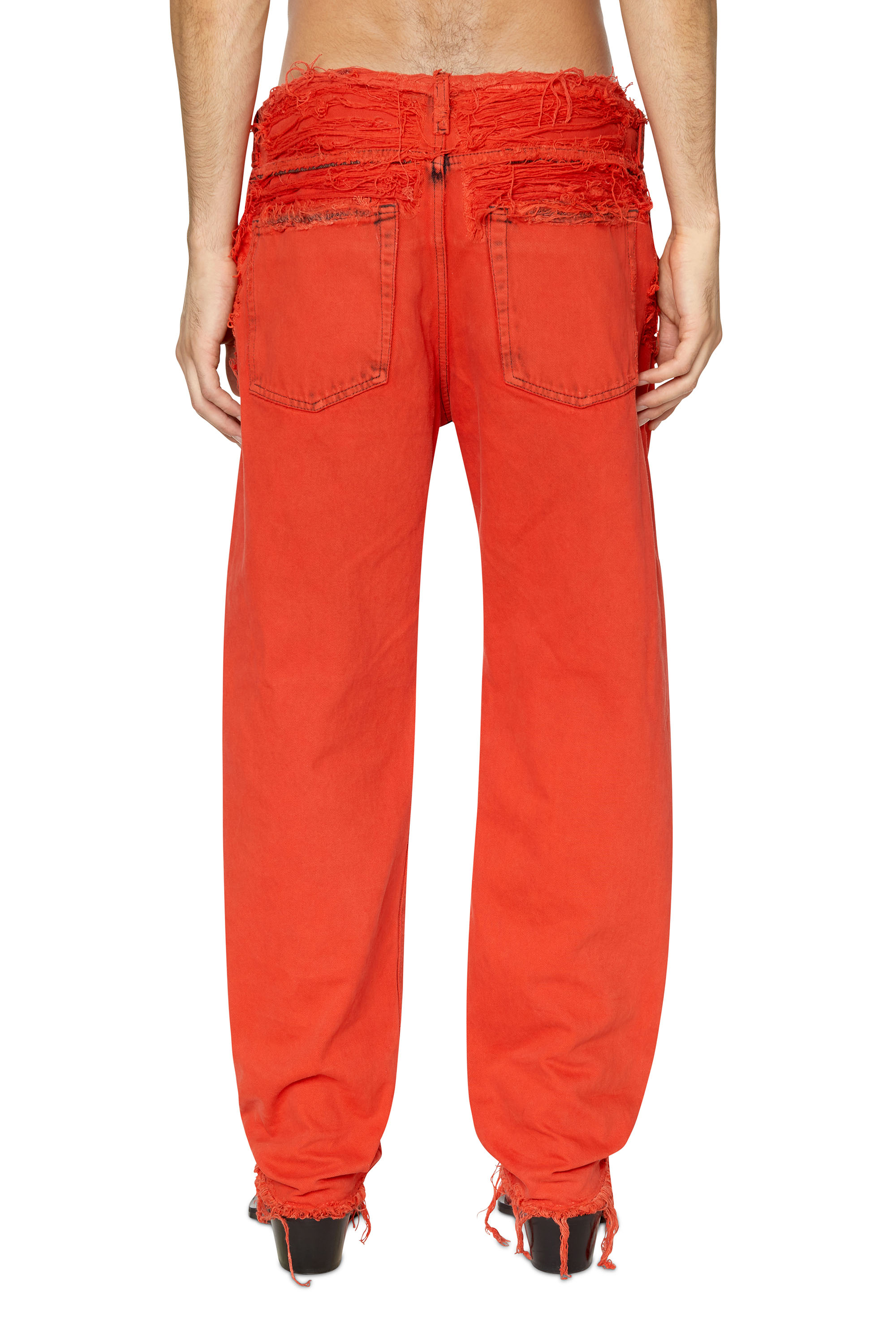 Diesel - 2010 D-Macs 007P1 Straight Jeans, Red - Image 3