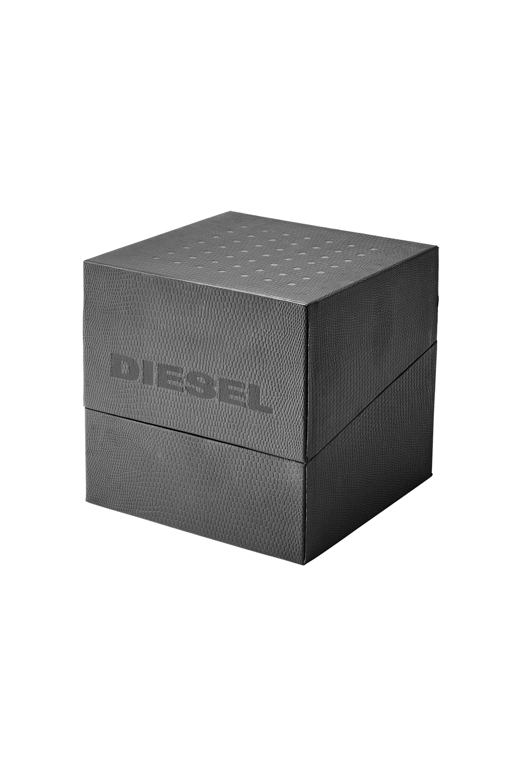 Diesel - DZ1904, Man's MS9 Three-Hand Black Stainless Steel Watch in Black - 4
