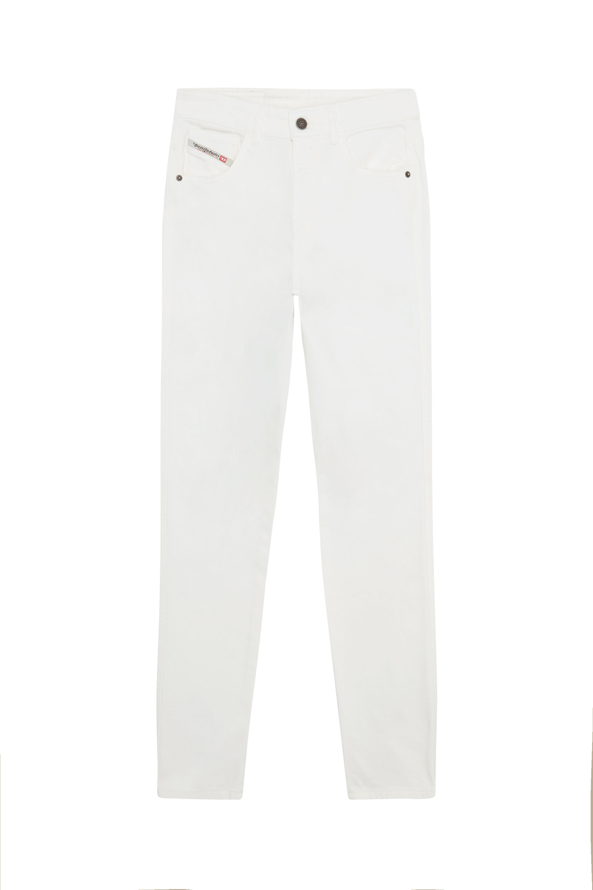 Diesel - 1994 09D63 Straight Jeans, White - Image 5