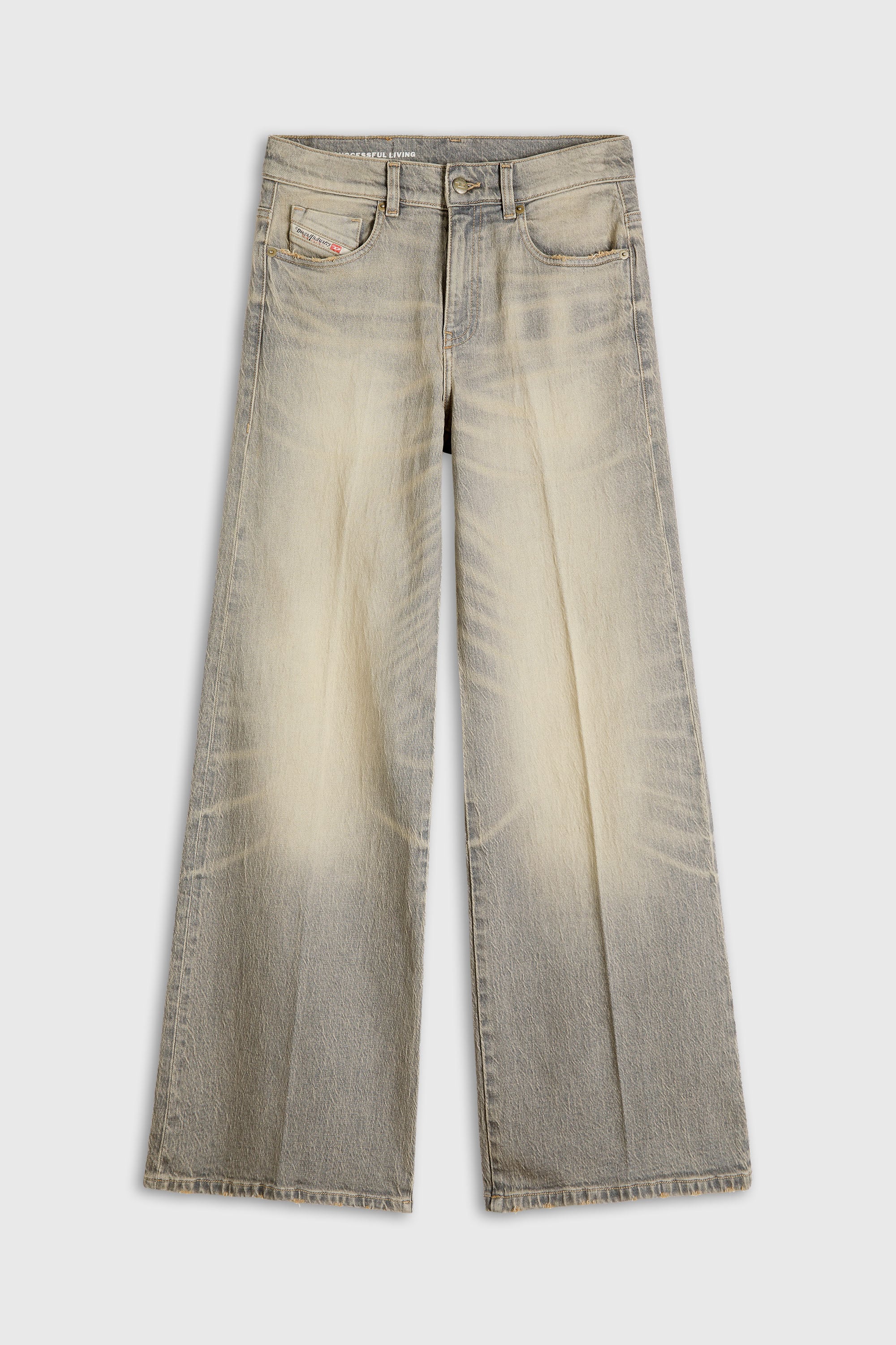 Diesel - Woman's Flare Jeans 1978 D-Akemi 0LJDV, Grey - 2