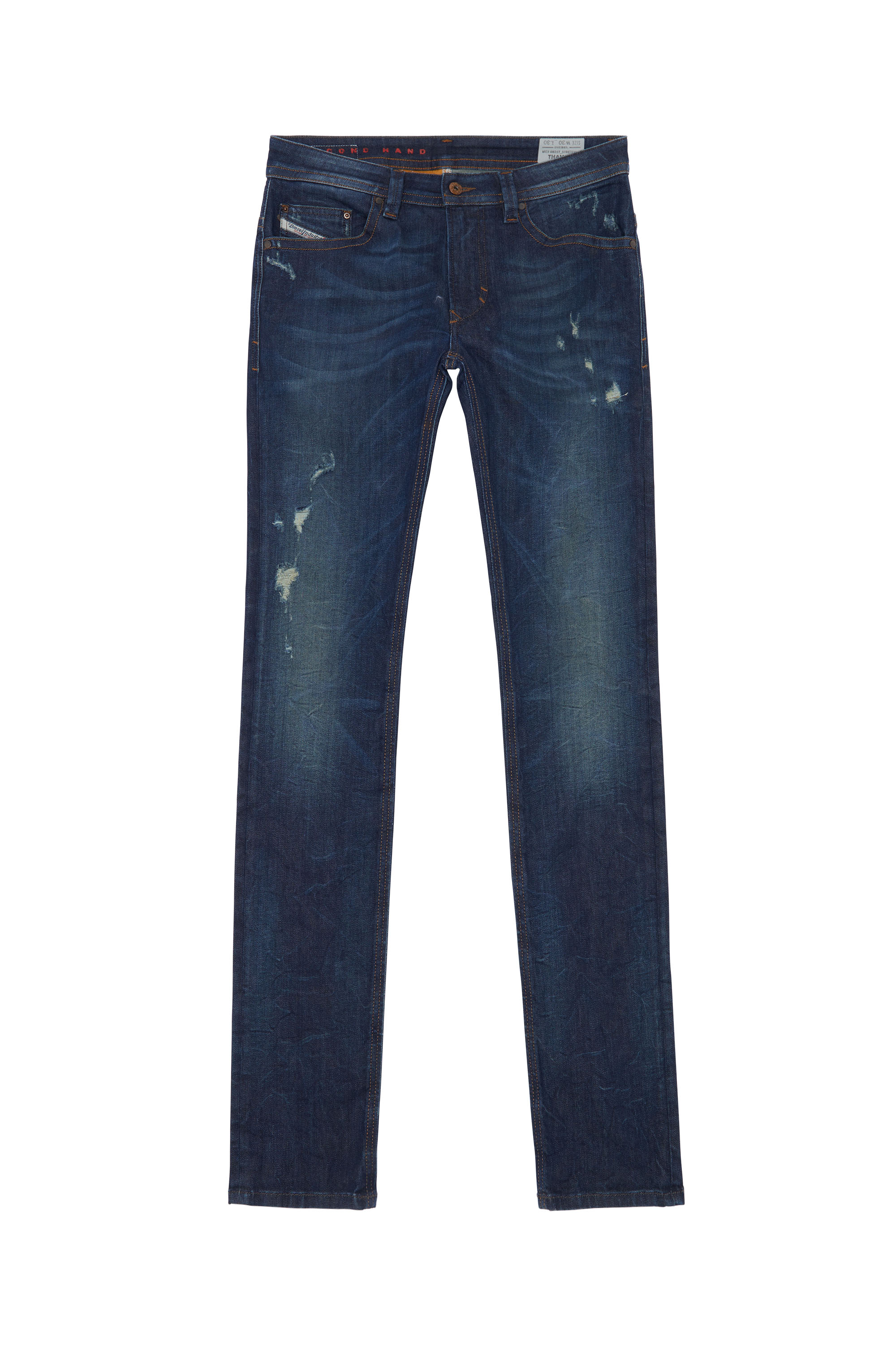 Diesel - THAVAR, Man's Man - Jeans Dark blue in Dark Blue - 1