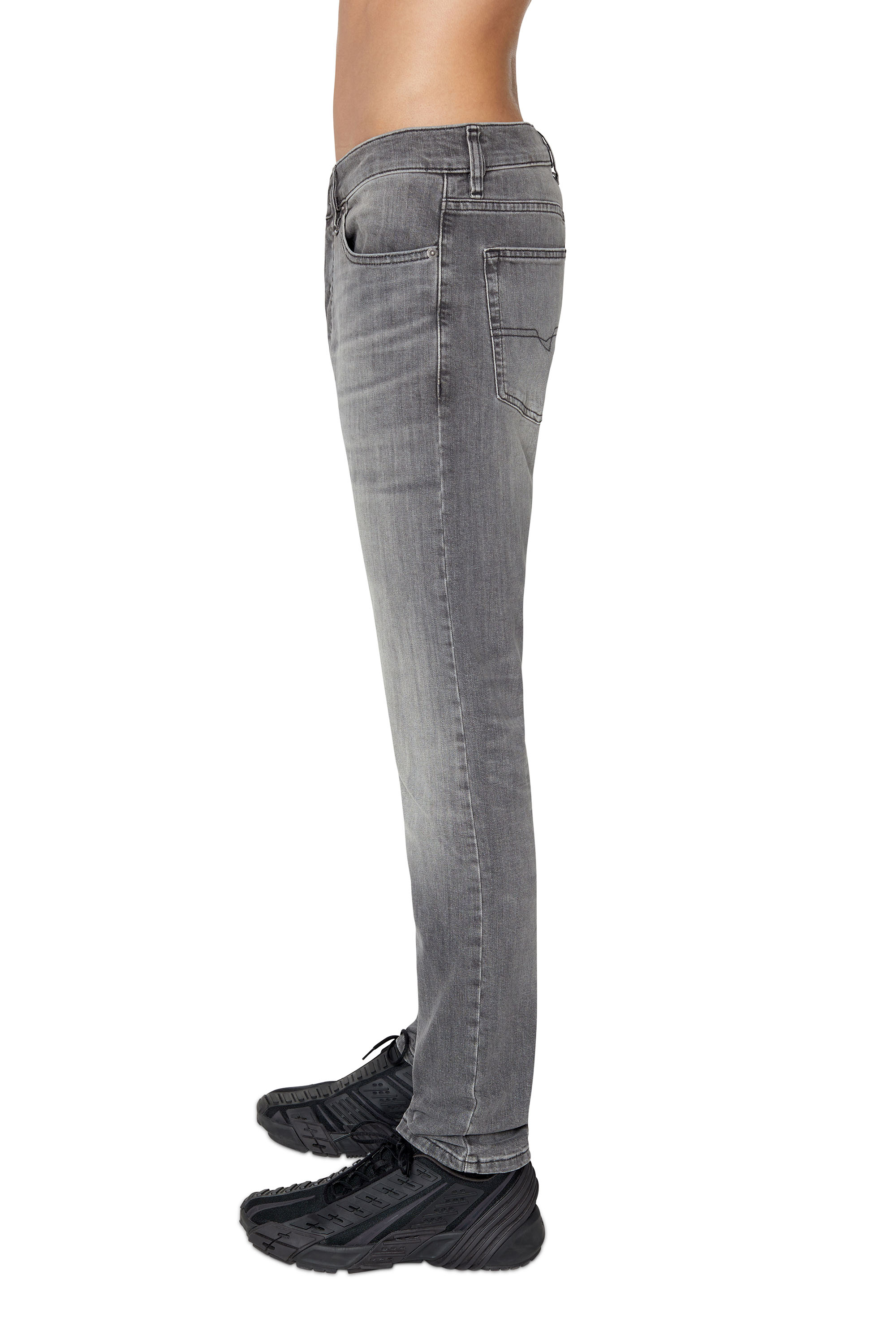 Diesel - Slim Jeans D-Luster 0BJAX, Black/Dark grey - Image 4