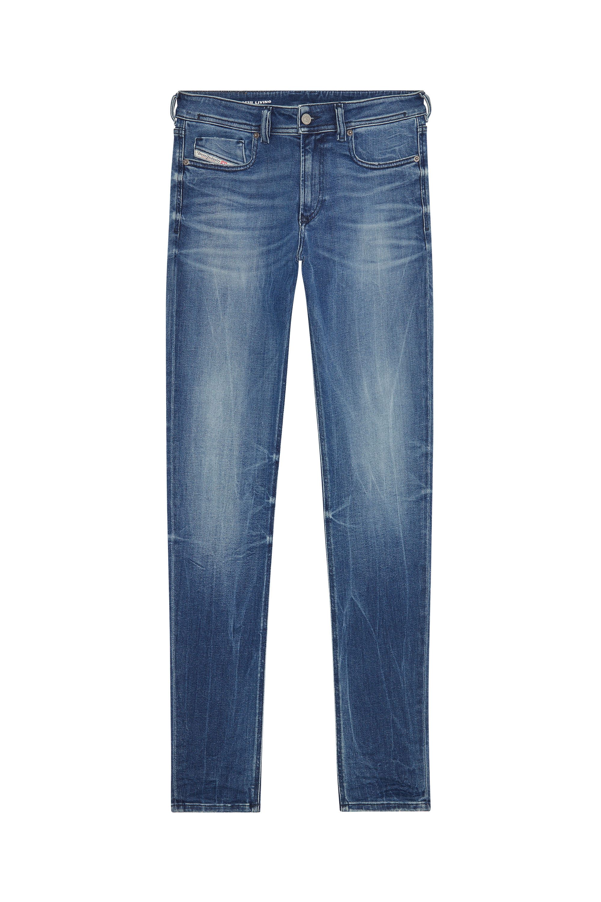 Diesel - Skinny Jeans 1979 Sleenker 09G30, Medium blue - Image 5