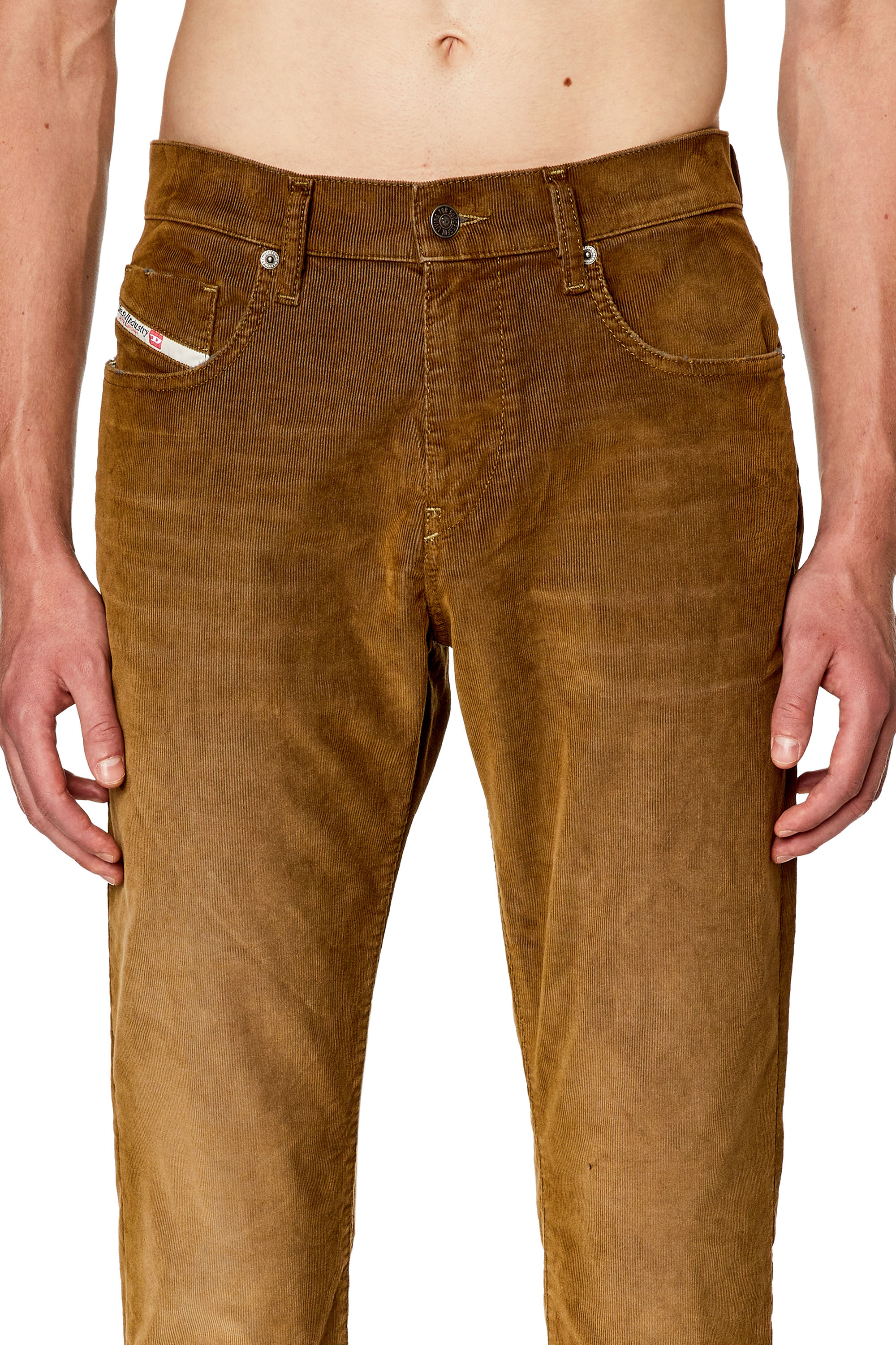 Diesel - Slim Jeans 2019 D-Strukt 003GJ, Light Brown - Image 3