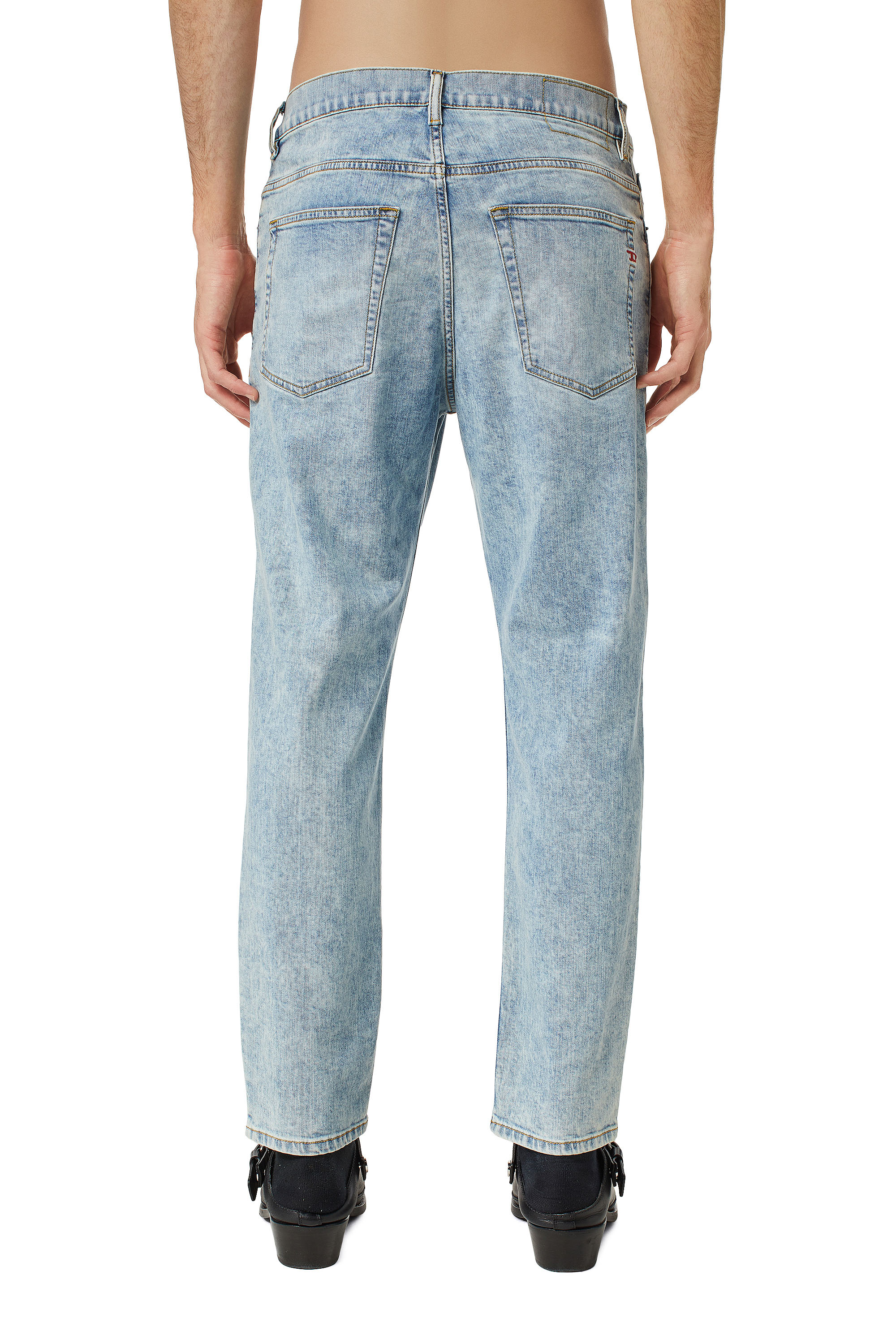 Diesel - 2005 D-Fining 0GDAM Tapered Jeans, Light Blue - Image 3