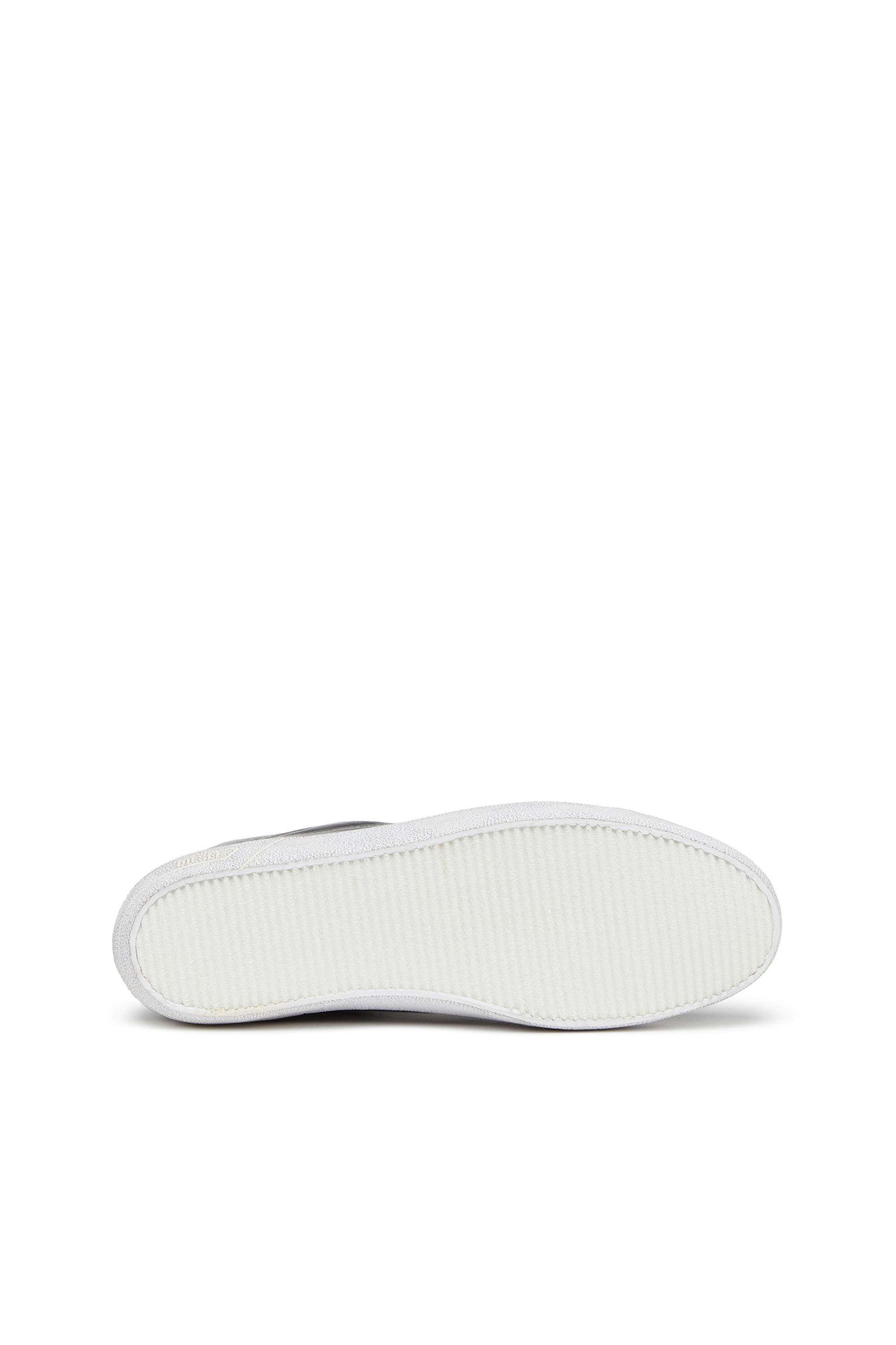 S-LEROJI MID, Black Diesel - S-LEROJI MID, Man's S-Leroji Mid - High-top canvas sneakers with TPU overlay in Black - 5