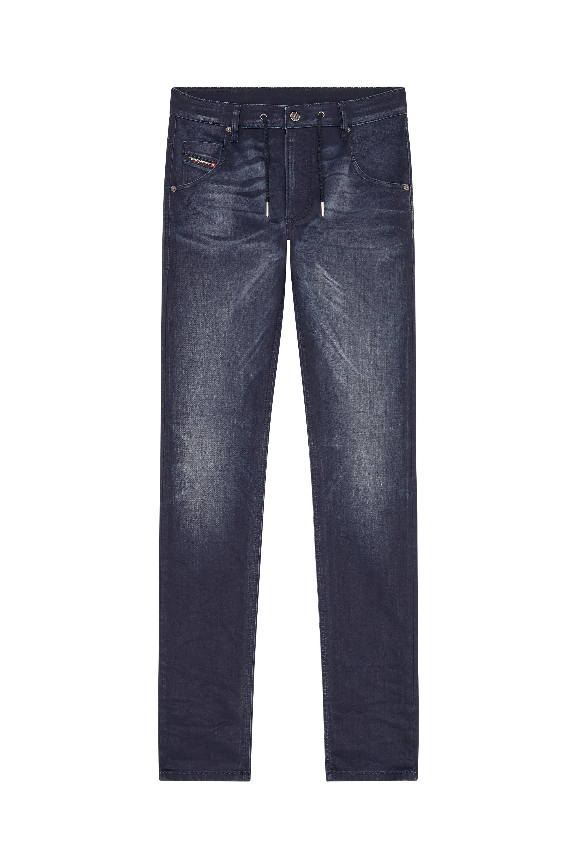 Diesel - Krooley JoggJeans® 068CR Tapered, Black/Dark grey - Image 6