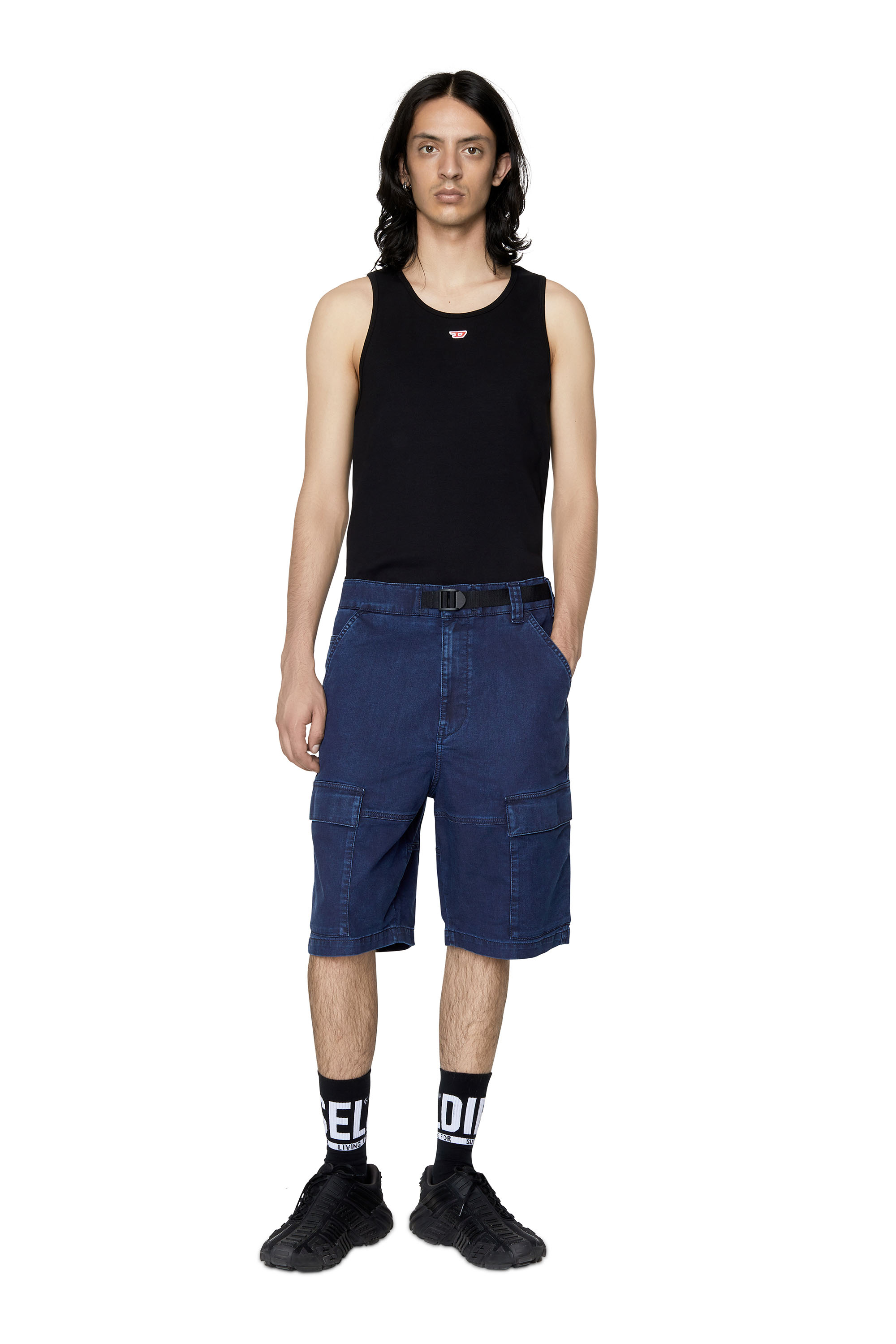 D-KROOLEY JOGGJEANS CARGO SHORTS, 