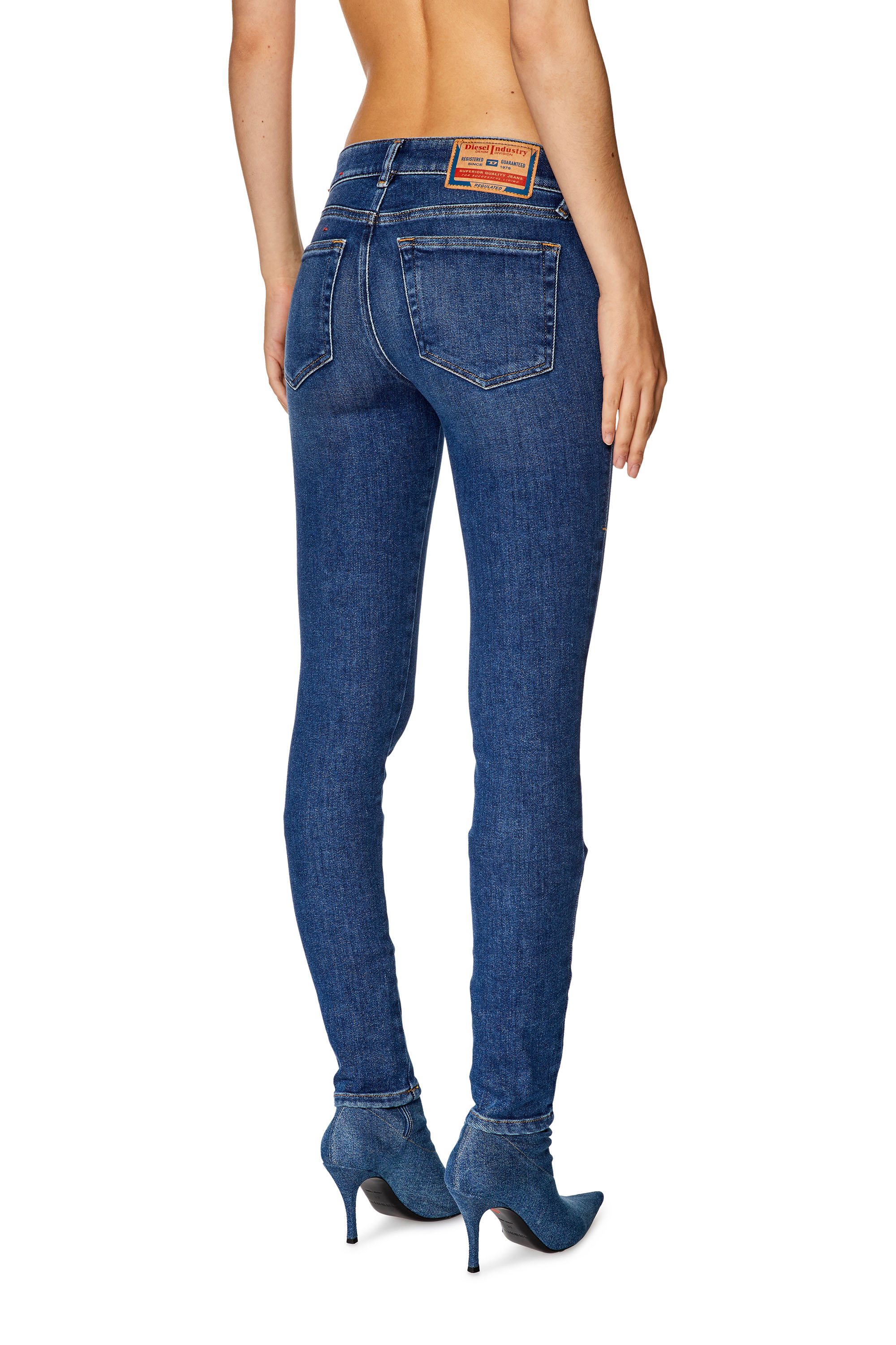 klodset Kemi spin Women's Super Skinny Jeans: Fitted, Tight, Comfortable | Diesel®