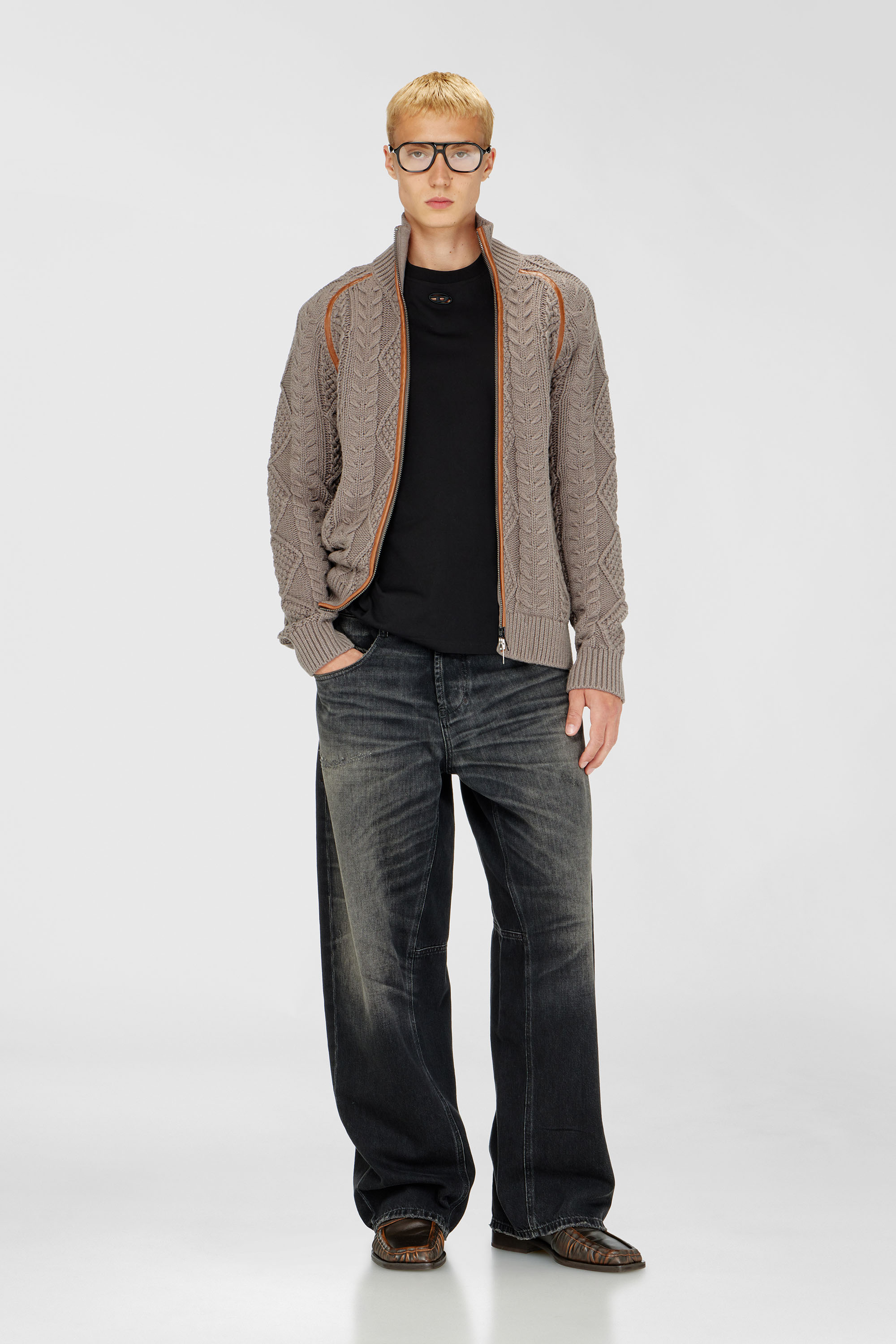 Relaxed cotton T-shirt with Oval D embroidery