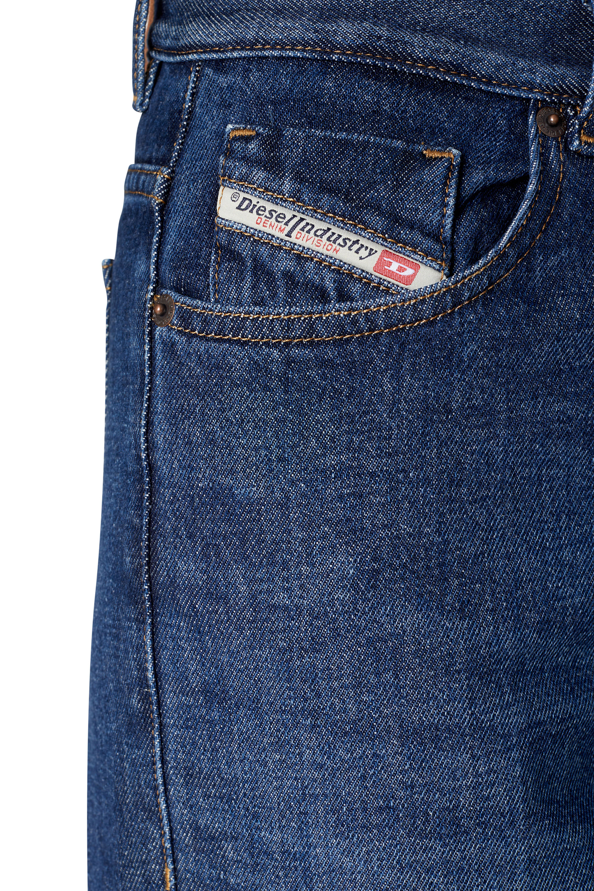 Diesel - 1978 09C03 Bootcut and Flare Jeans, Dark Blue - Image 3