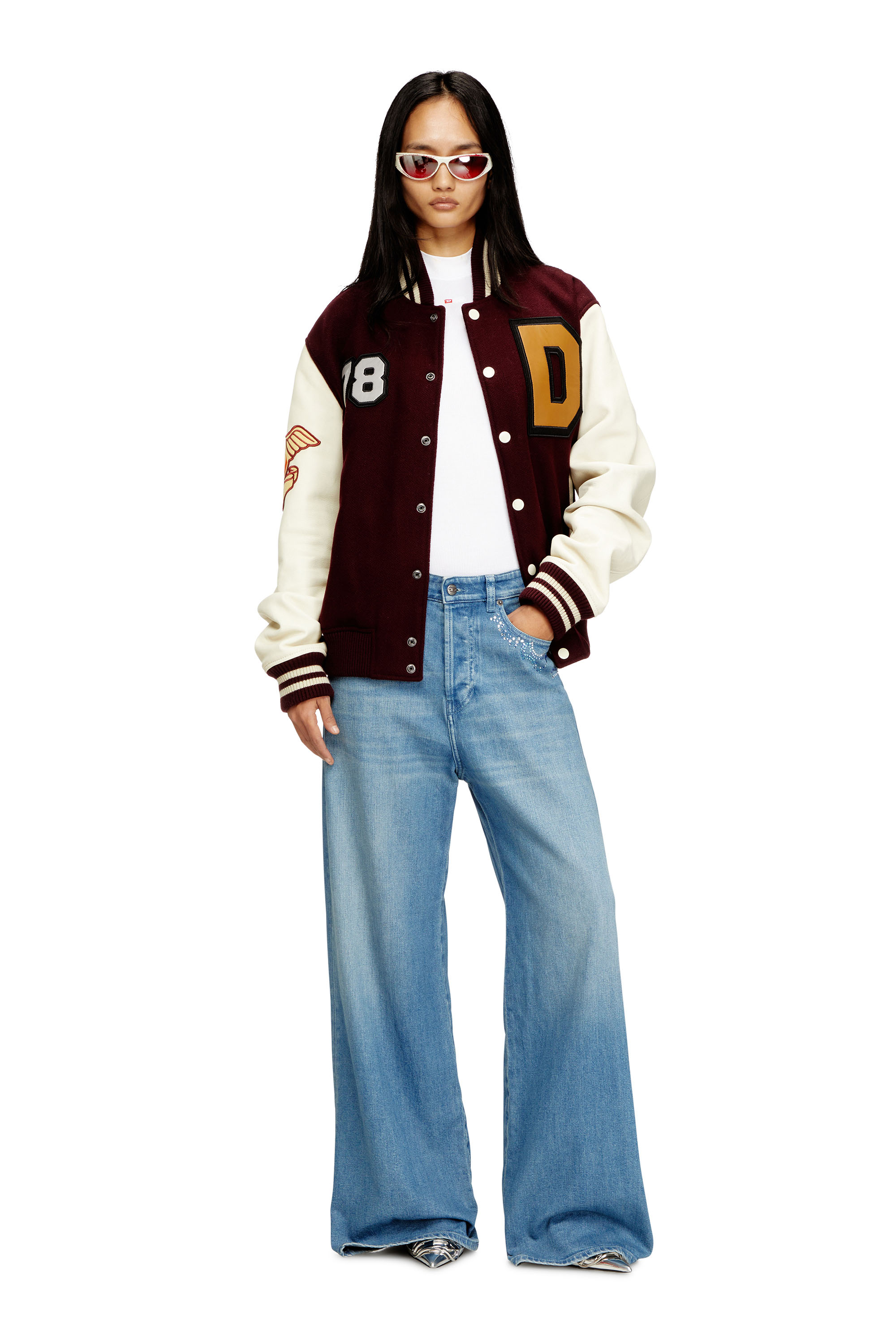 Diesel - Woman's Relaxed Jeans 1996 D-Sire 09Q18, Medium blue - 2